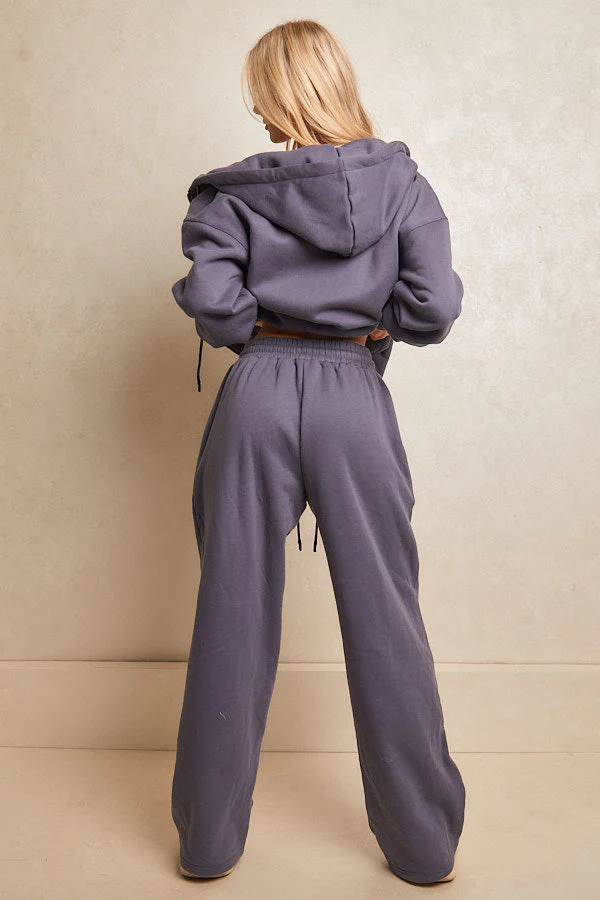 Life On Mars Joggers in Charcoal - Image 6