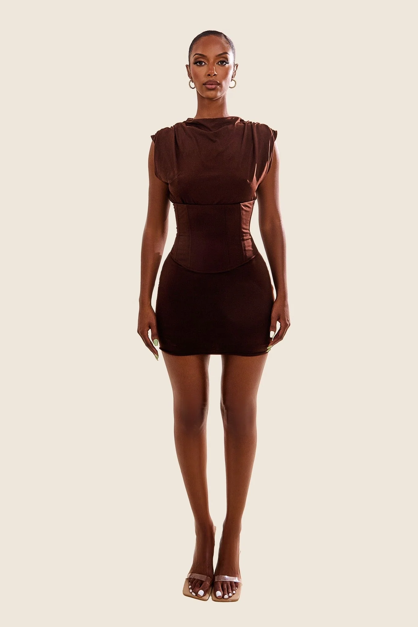 Sandra Mini in Brown - Image 5