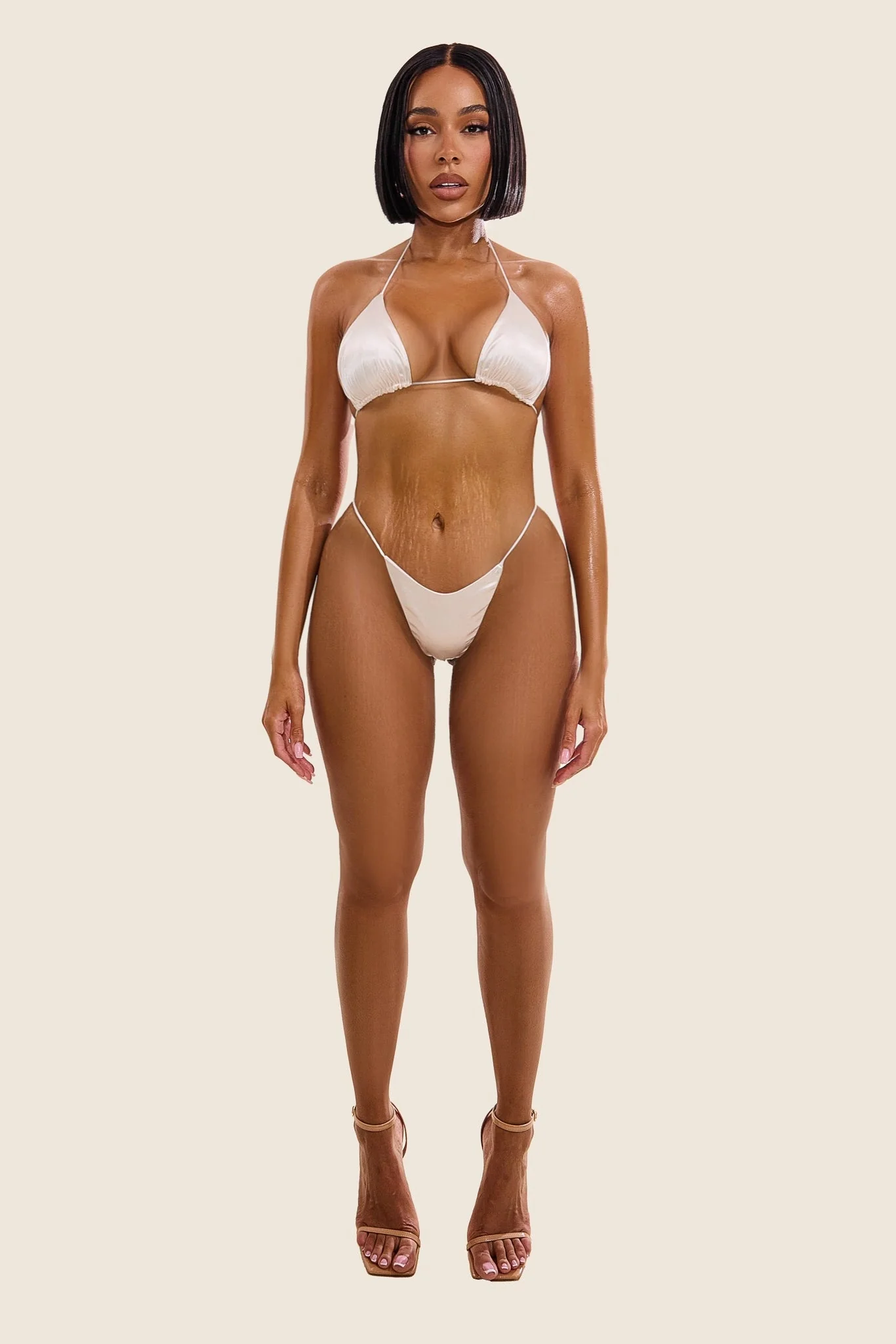 The Teeny Bikini in Satin - Image 6