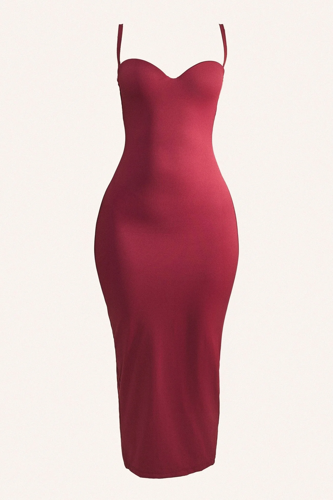 The Sculpt Midaxi in Red - Image 4