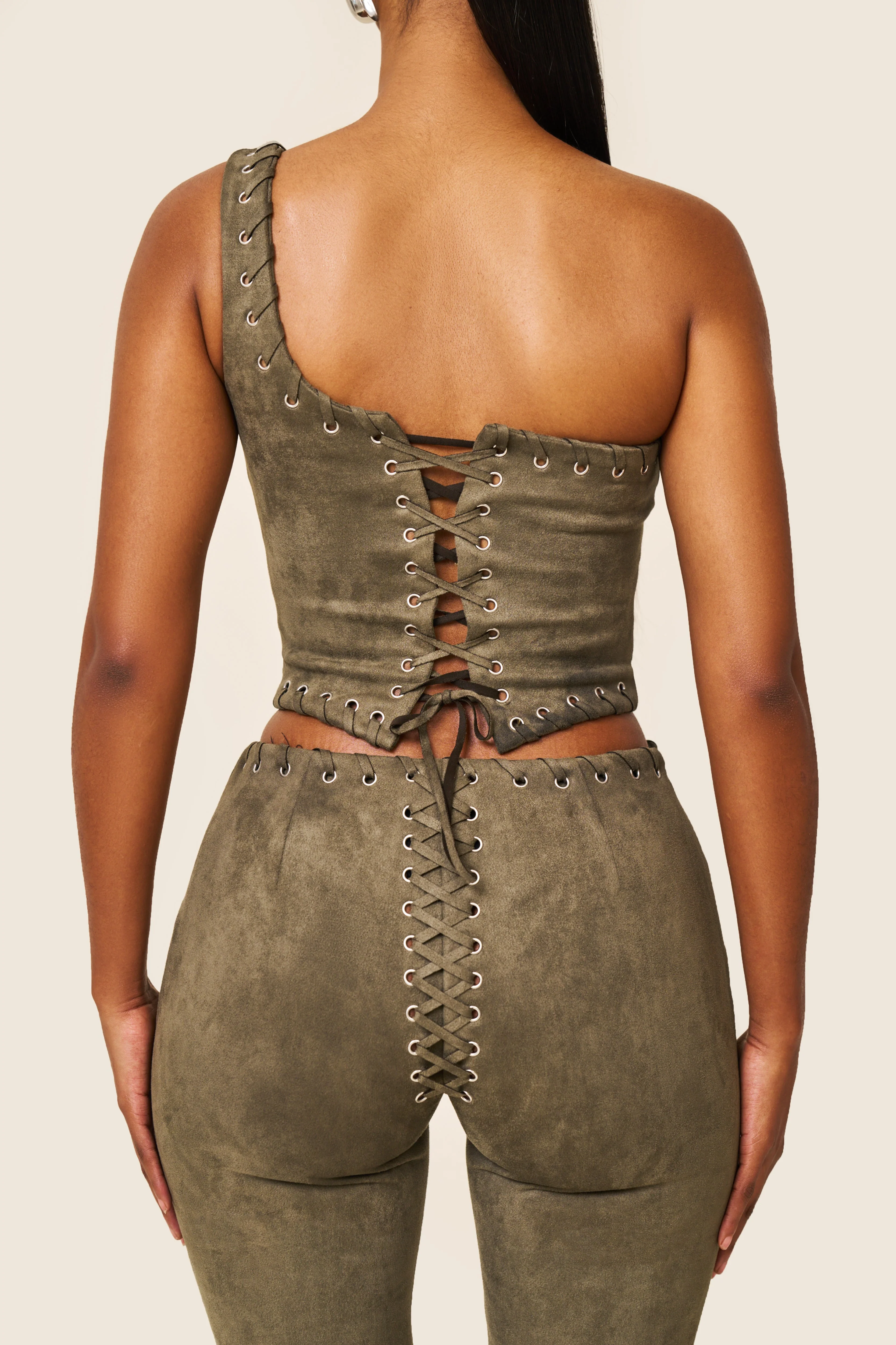 Alesia Suede Corset - Image 3