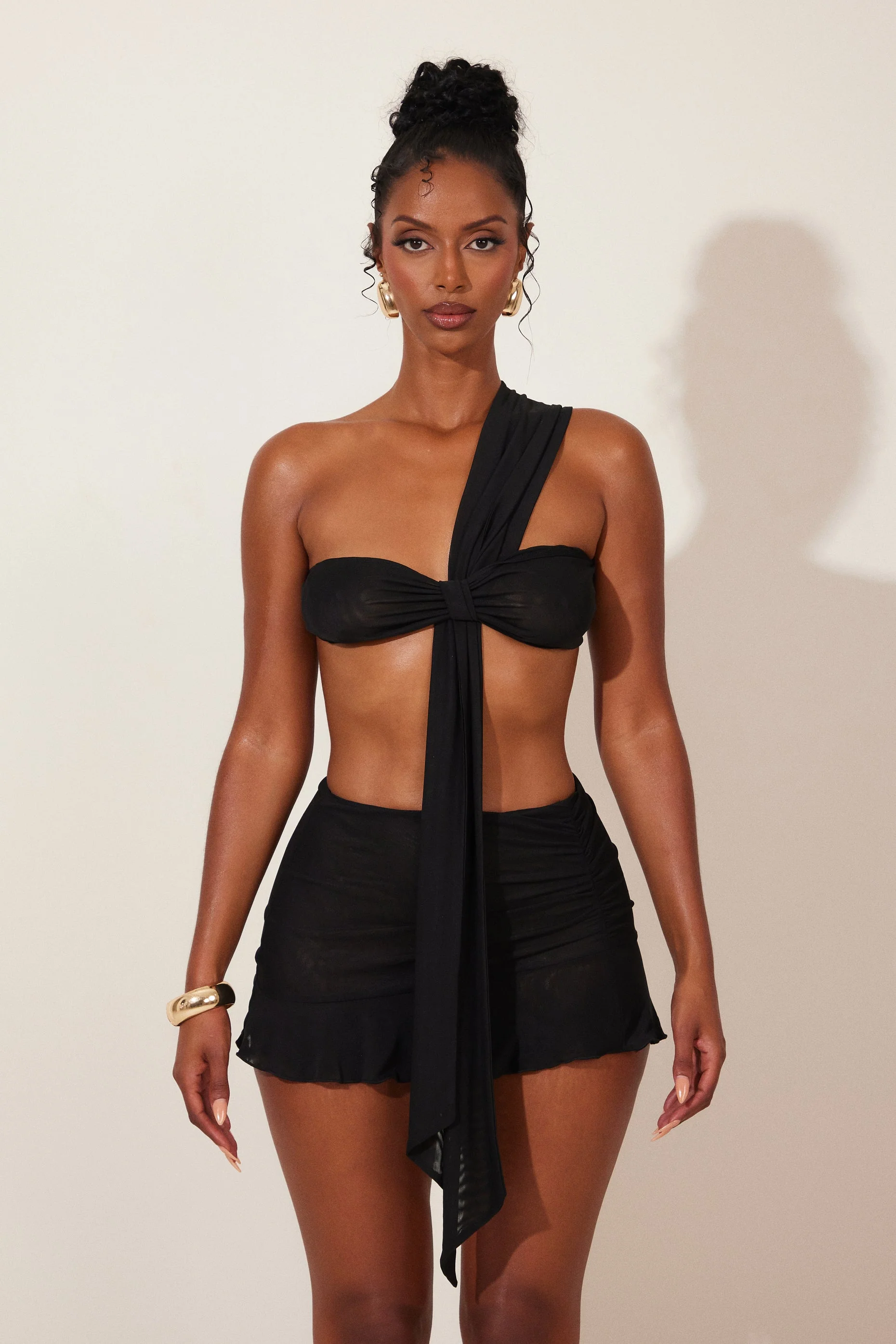 The Adanna Set in Brown Print - Image 11