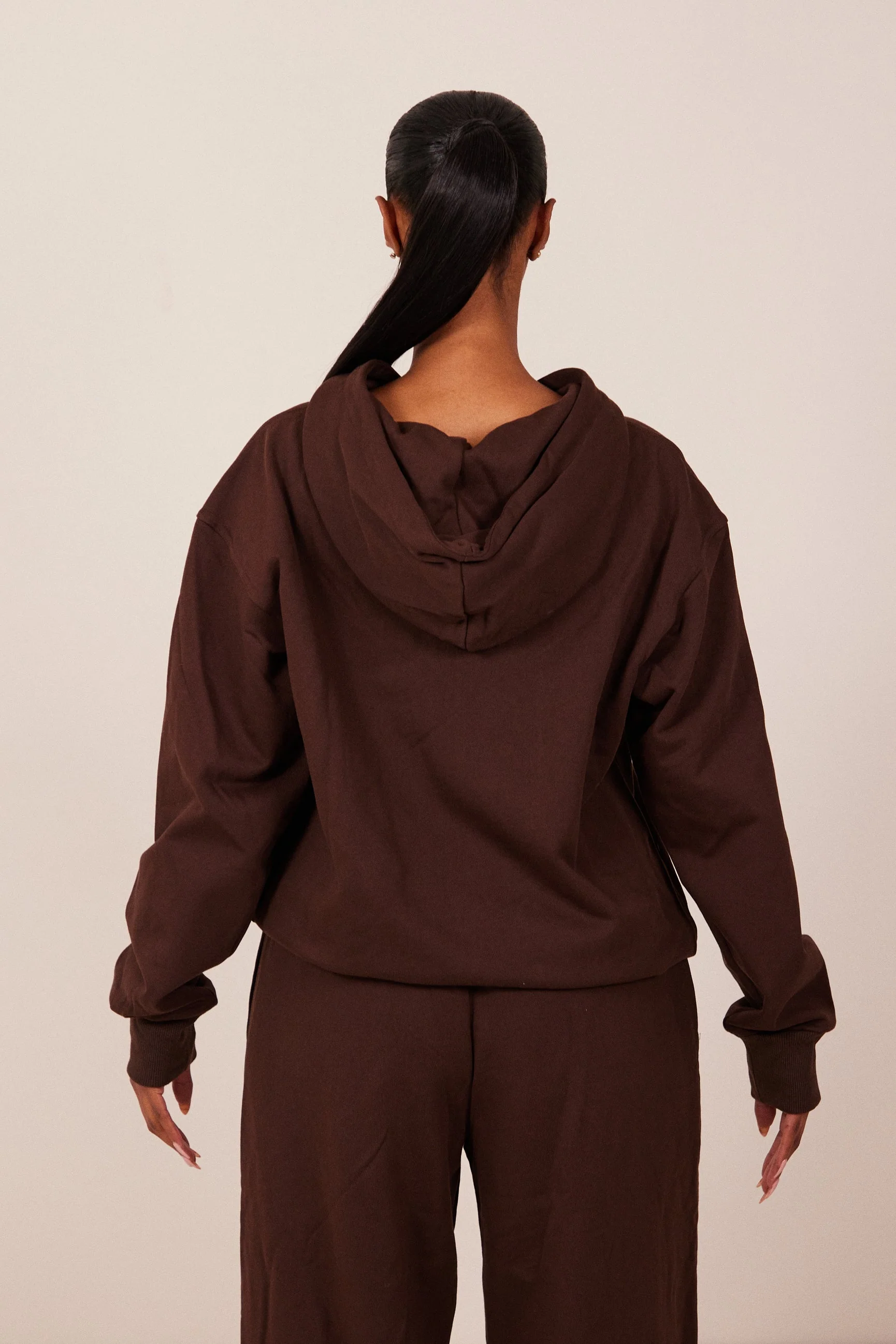 The Basic Jacket in Brown - Image 4