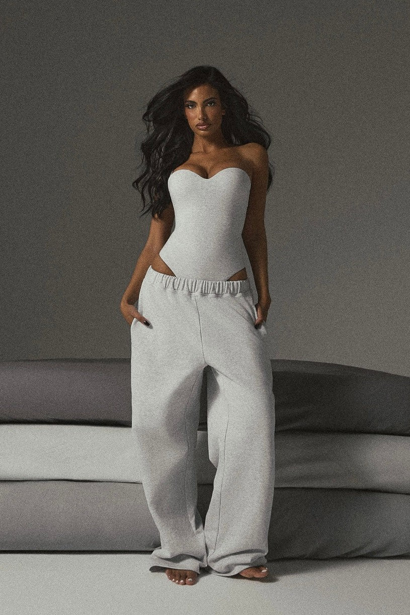 The Basic Jogger in Grey Marl - Image 2