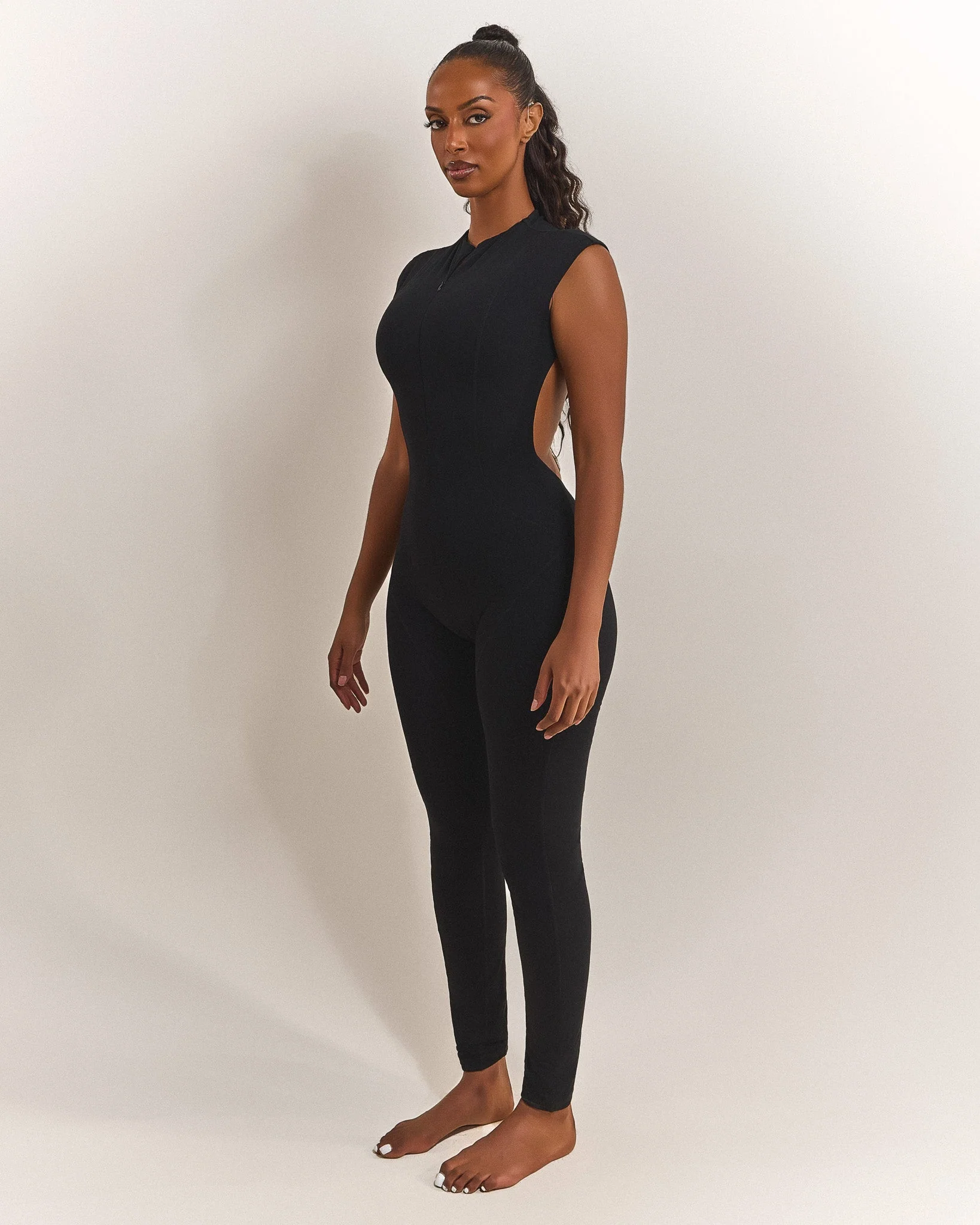 The Basic Jumpsuit in Black - Image 5