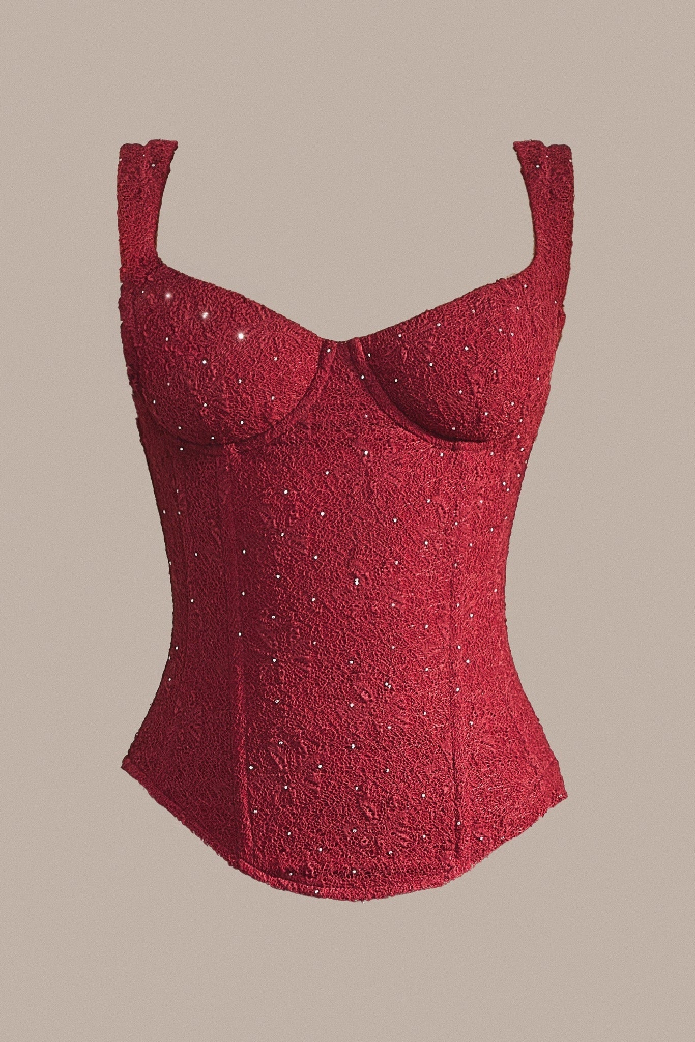 The Cinched Lace Maxi Set in Diamonte - Image 6