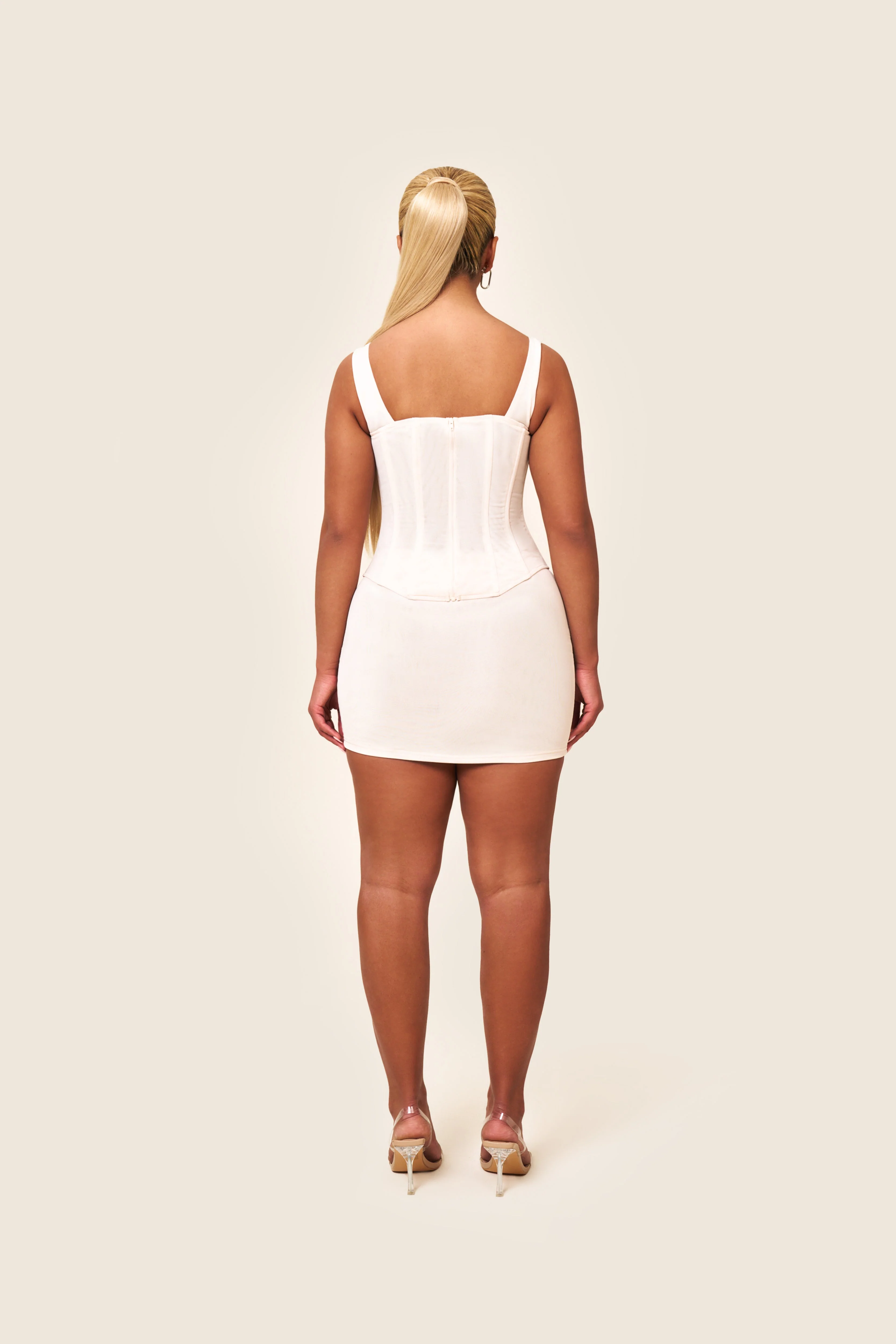 The Cinched Set in Cream - Image 7
