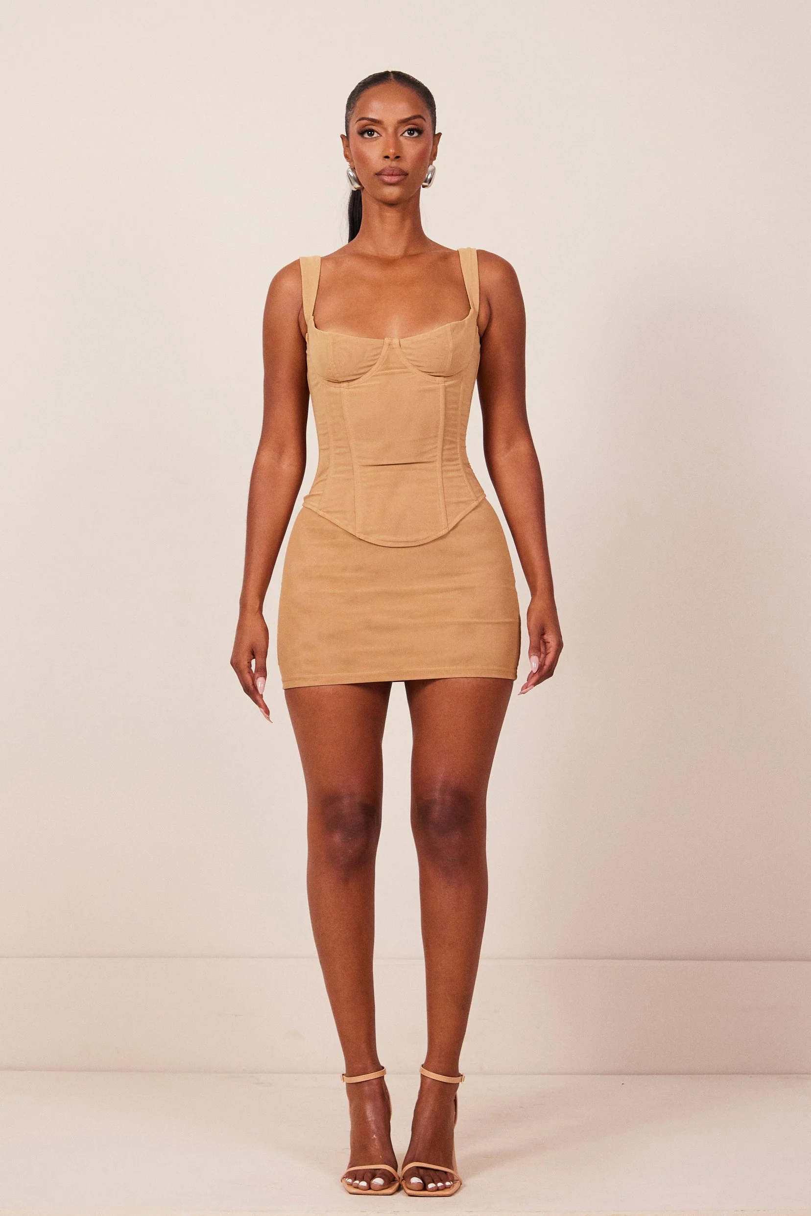 The Cinched Set in Taupe