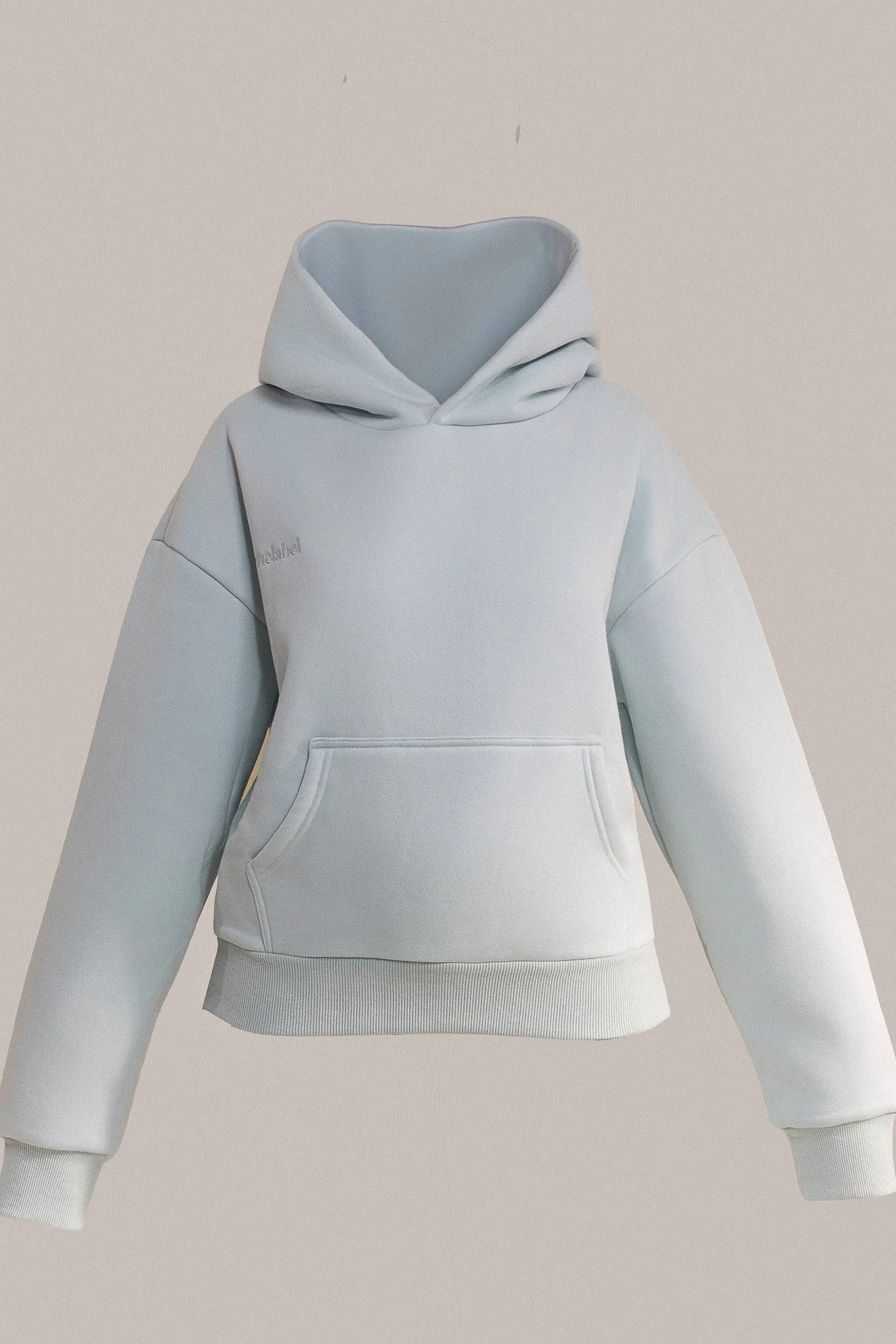 The Classics Hoodie in Baby Blue - Image 5
