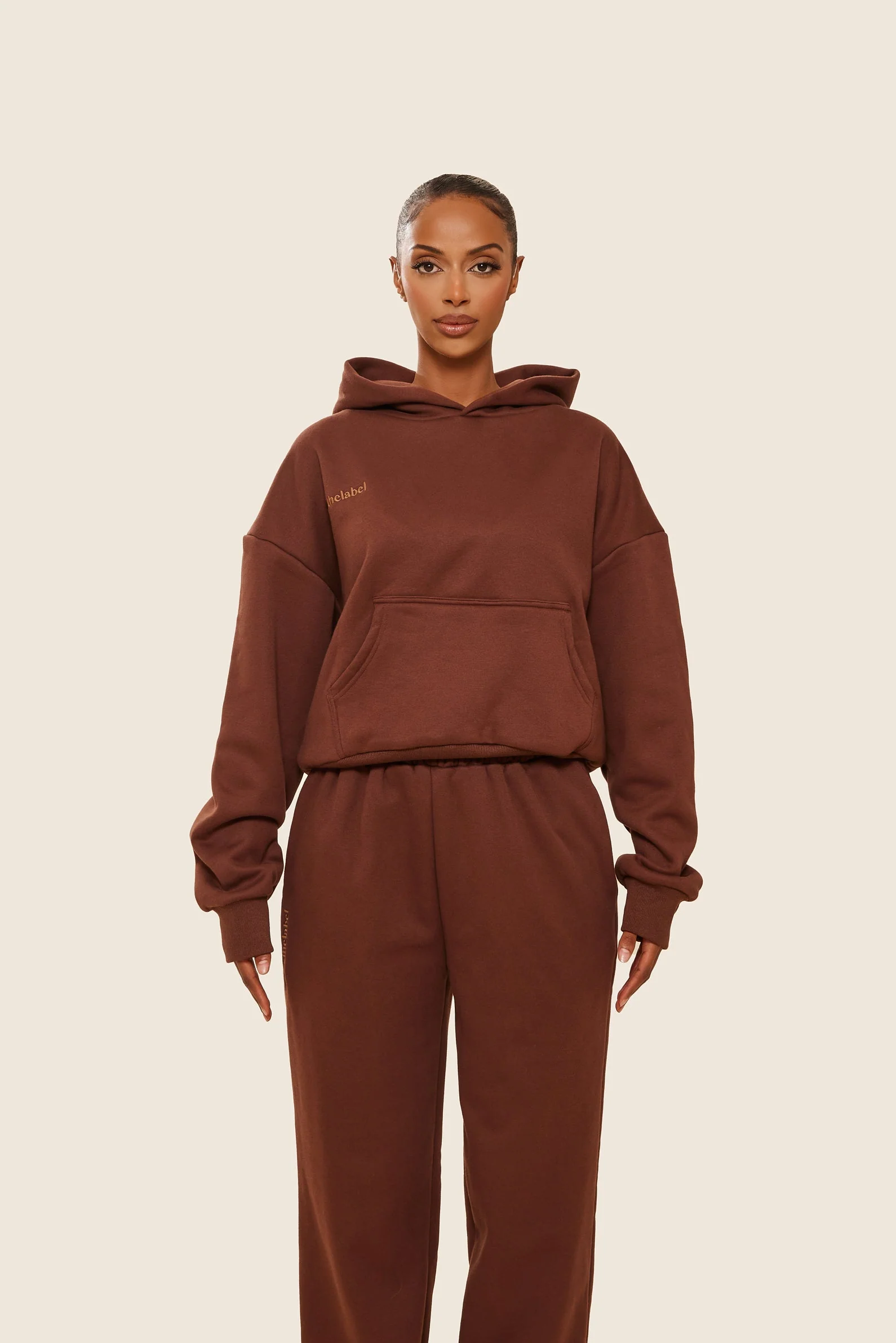 The Classics Hoodie in Brown - Image 7
