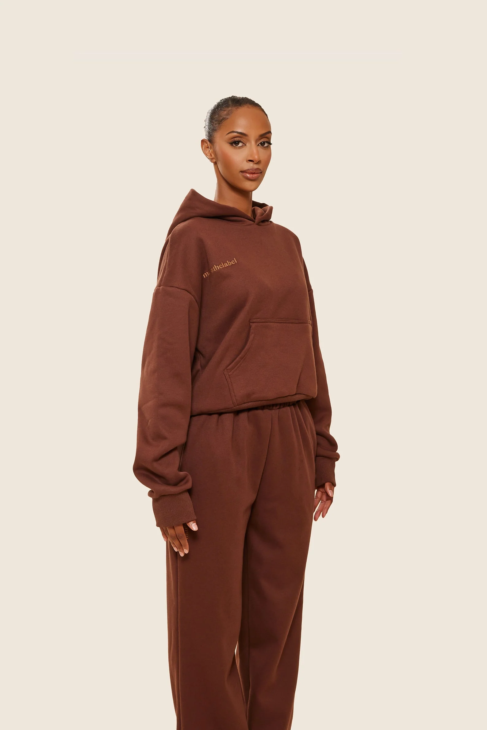 The Classics Hoodie in Brown - Image 8