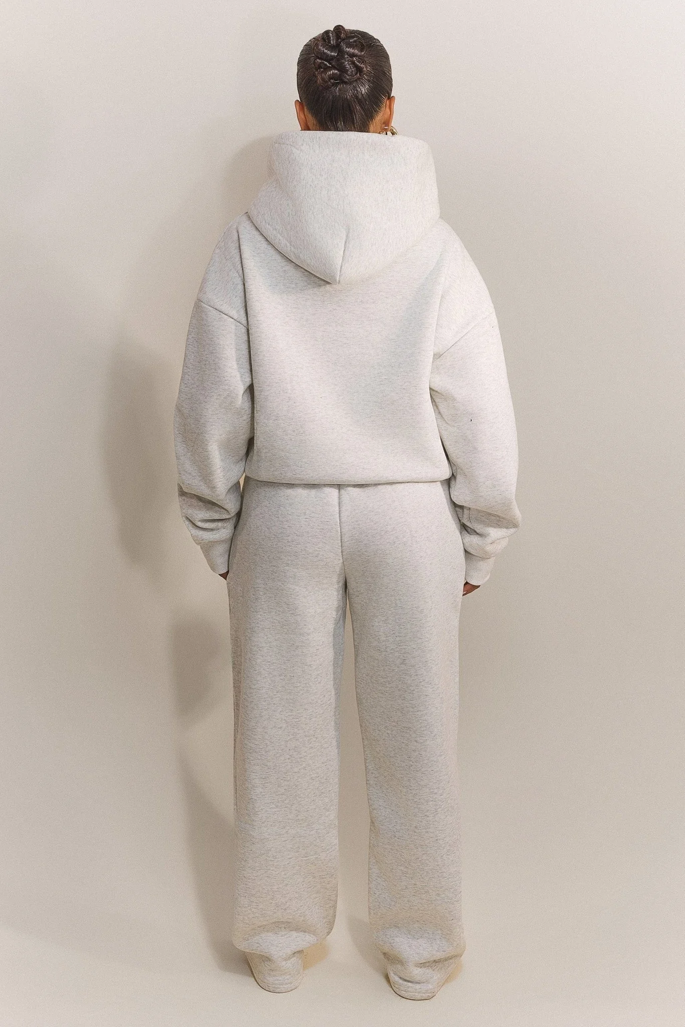 The Classics Hoodie in Grey Marl - Image 5