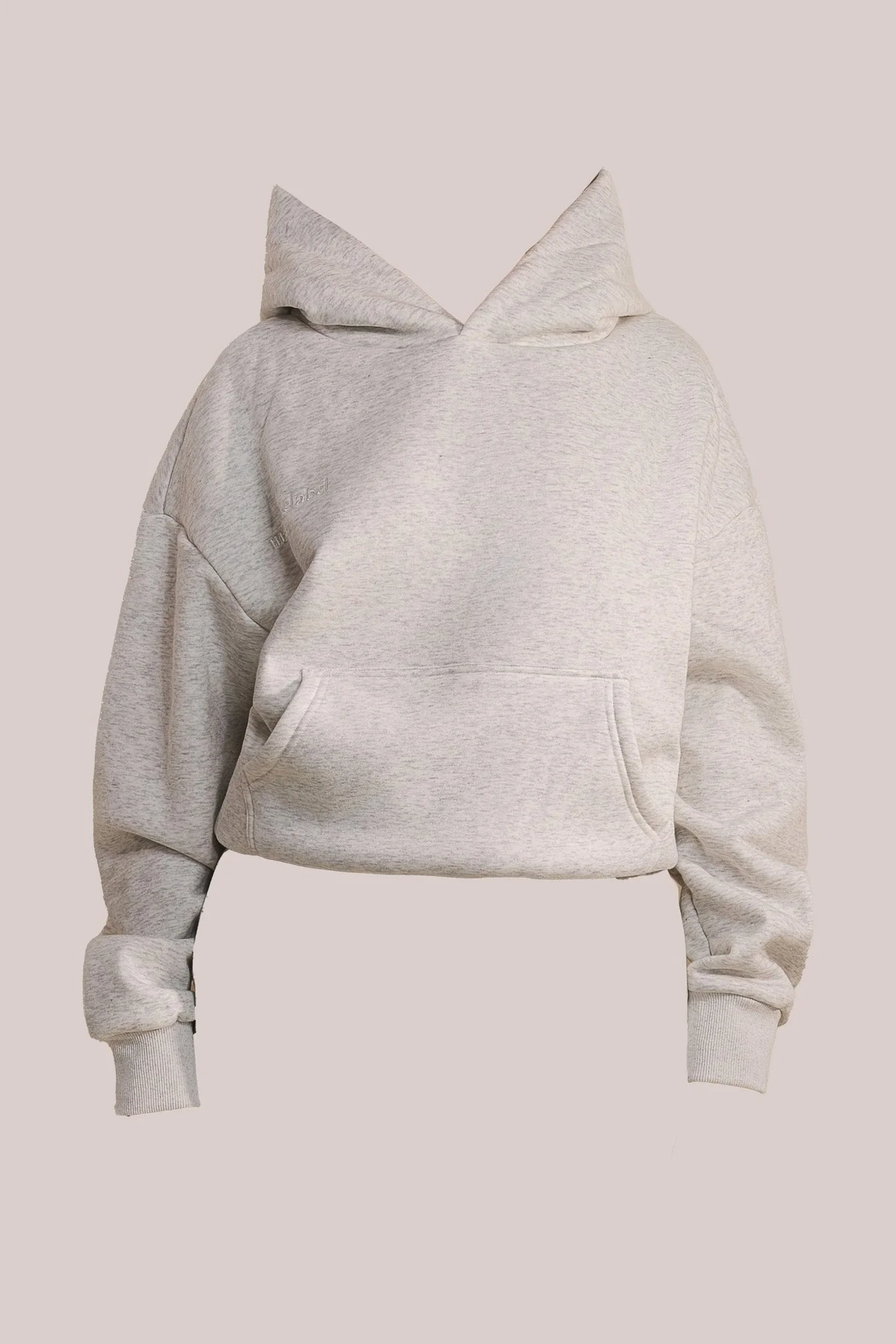The Classics Hoodie in Grey Marl - Image 6