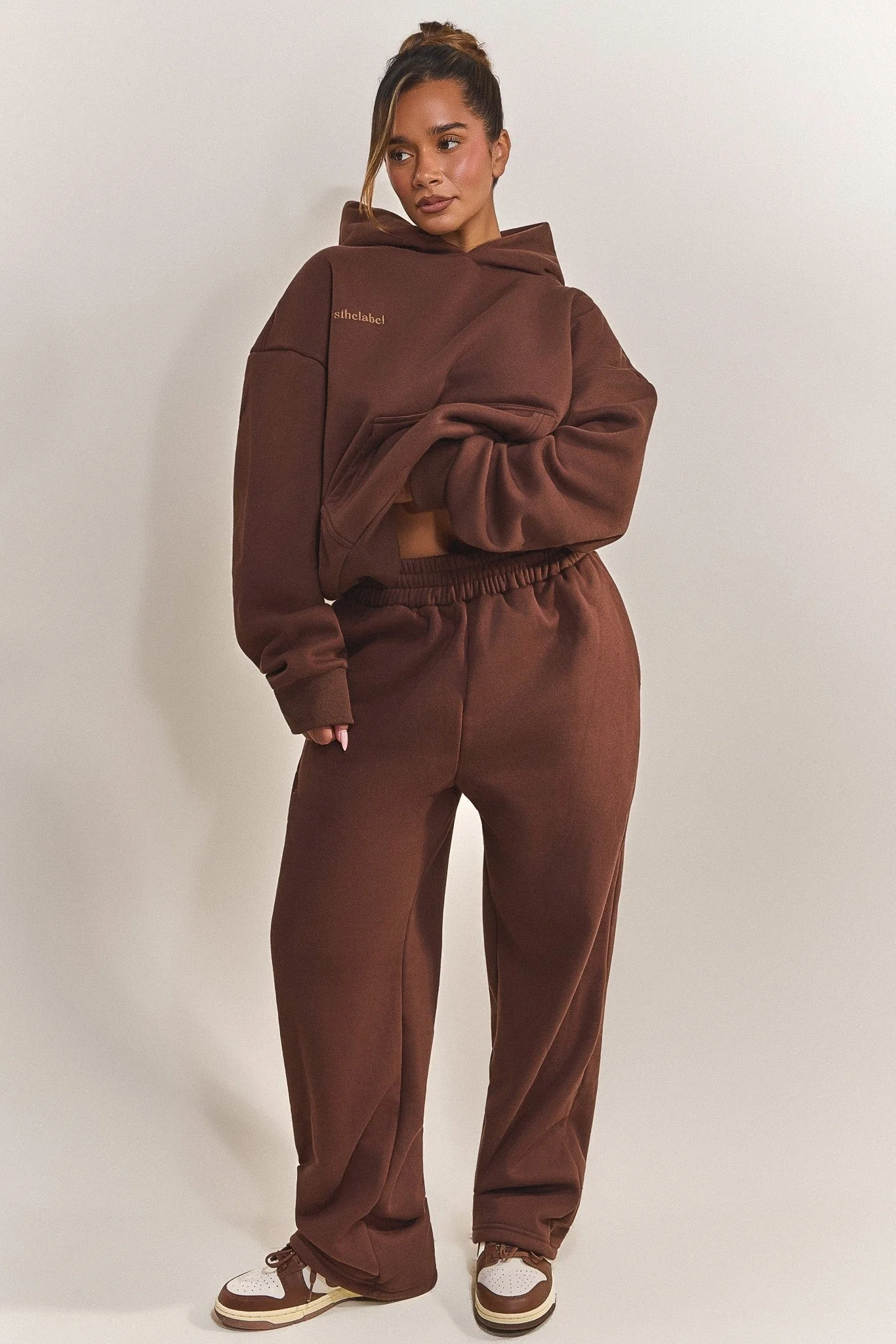 The Classics Joggers in Brown - Image 5