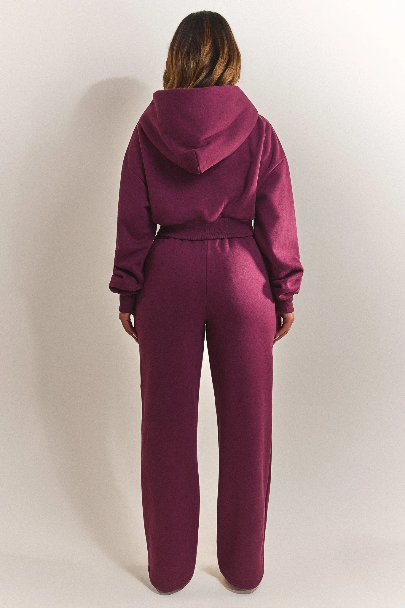 The Classics Joggers in Plum - Image 4