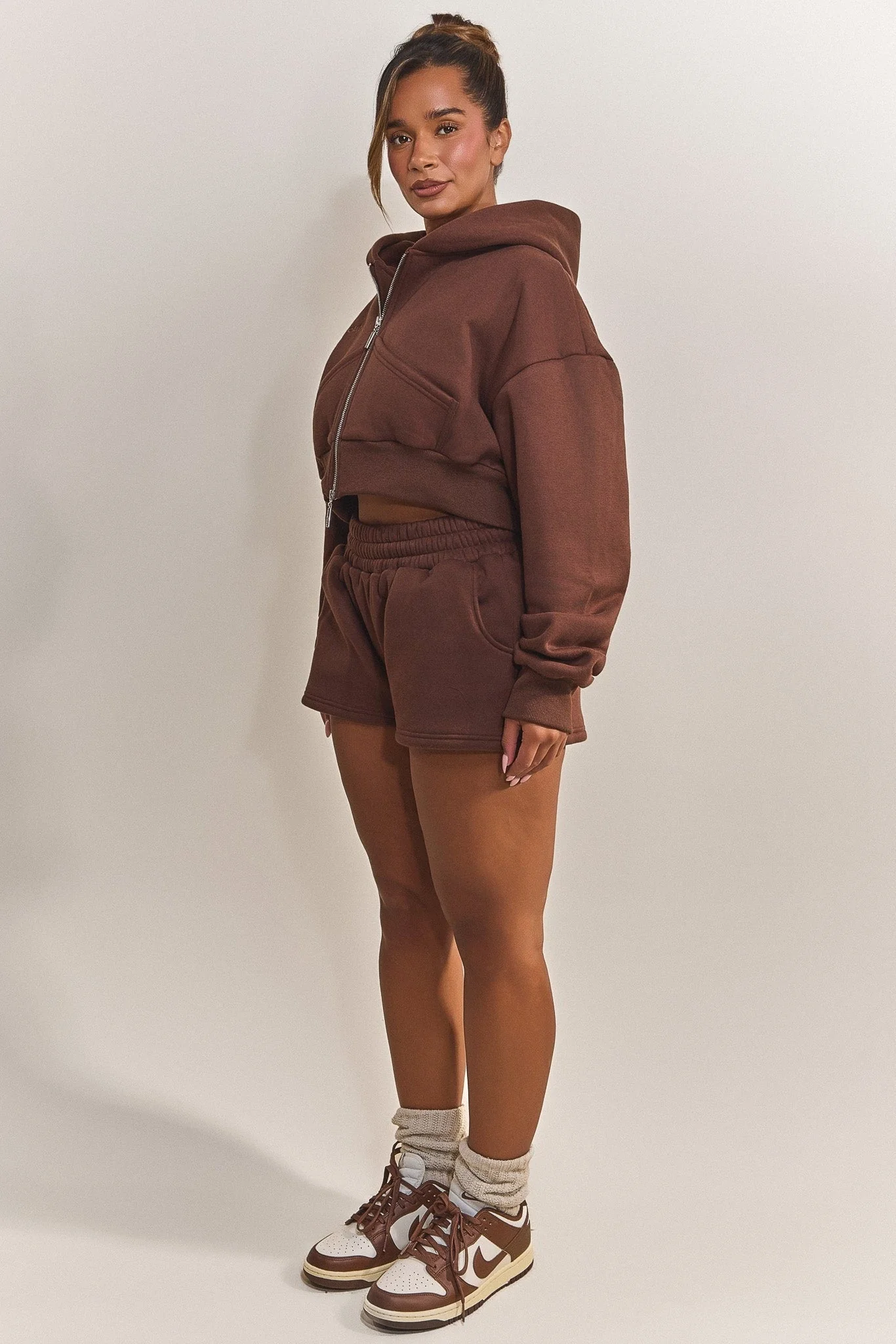 The Classics Shorts in Brown - Image 3