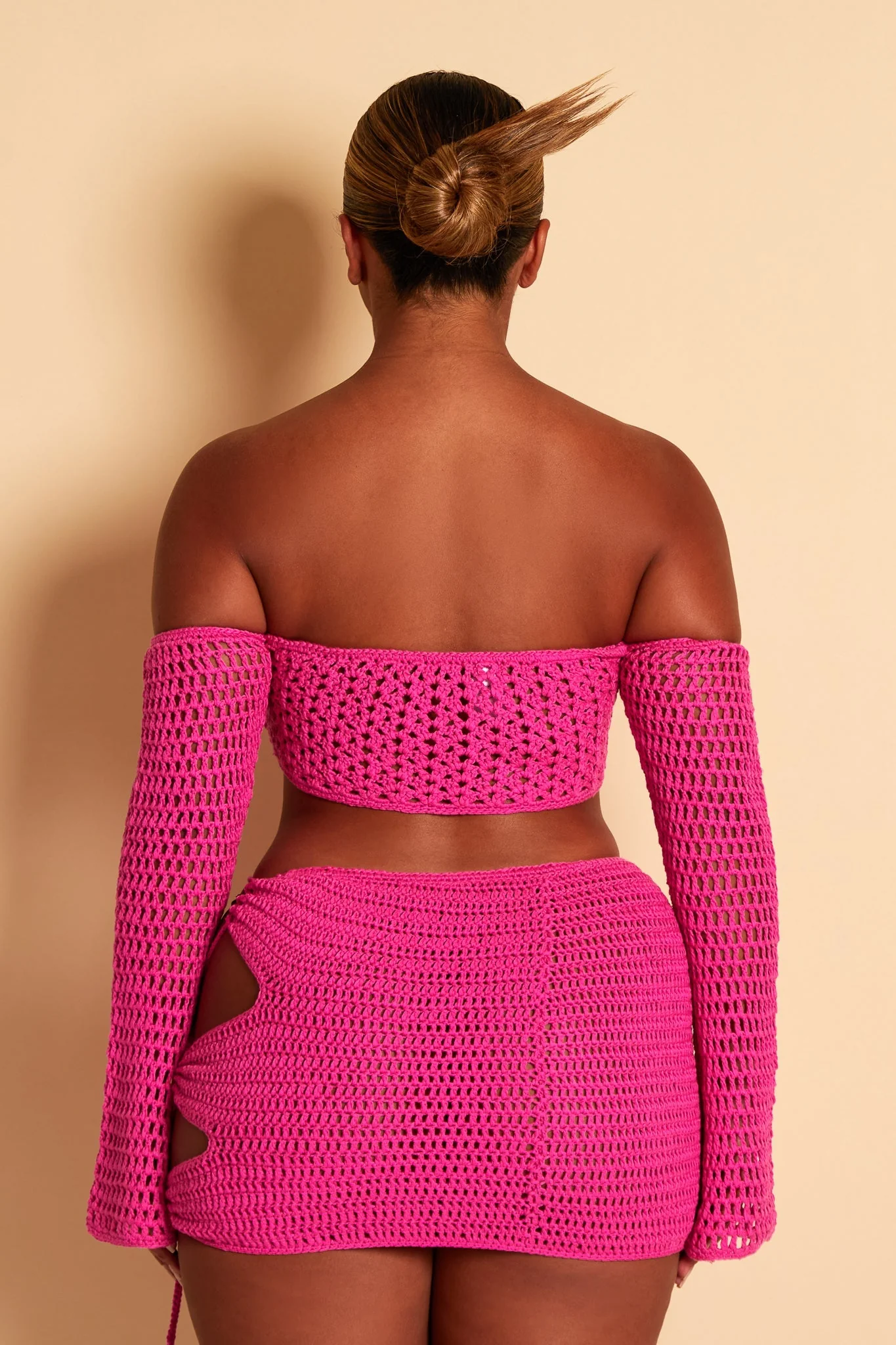 The Crochet Set in Pink - Image 7