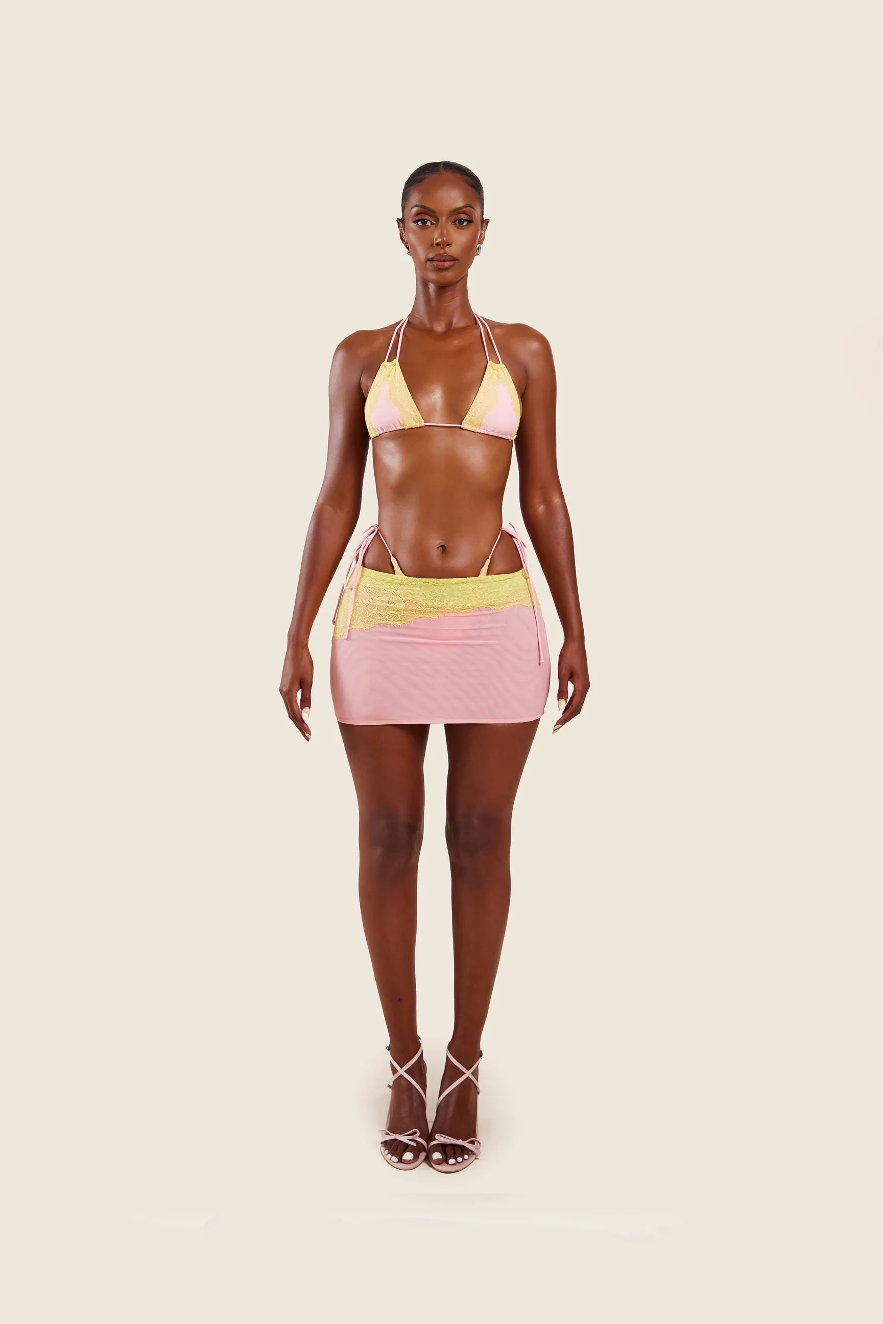 The Taliyah Bikini in Pink - Image 2