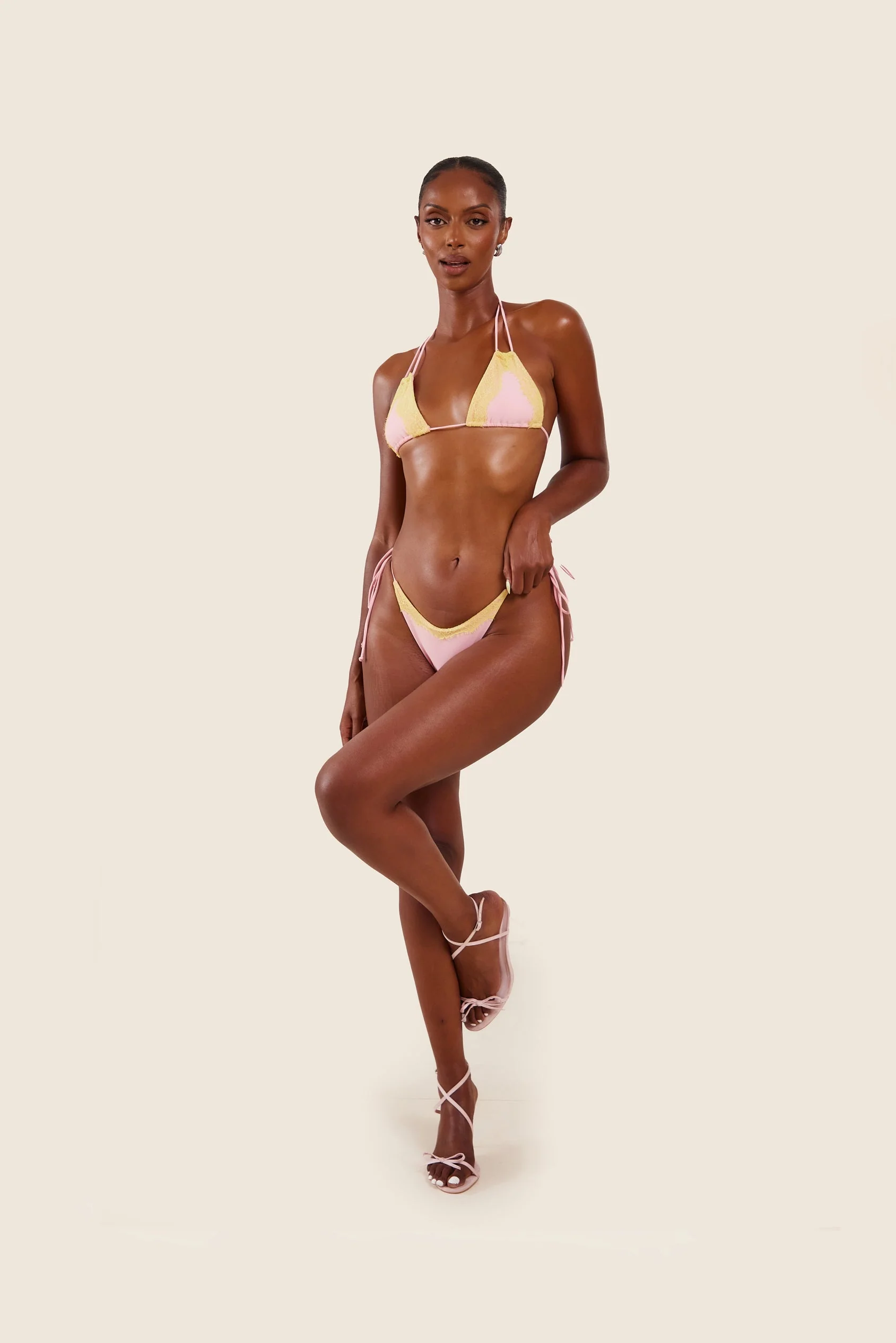 The Taliyah Bikini in Pink - Image 3