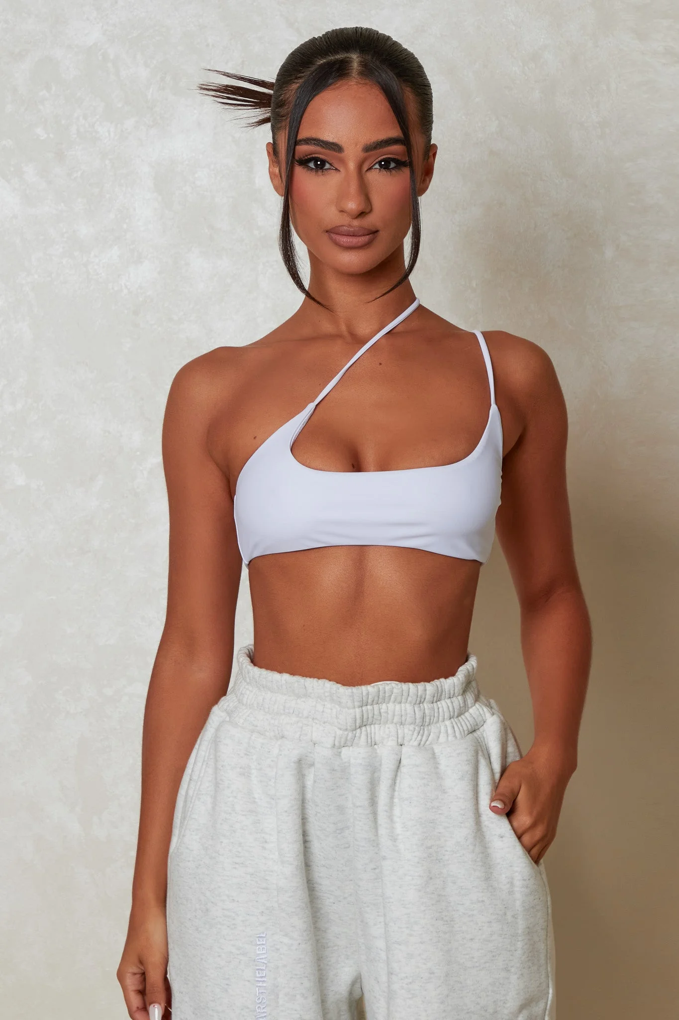 The Essentials Bralet in White