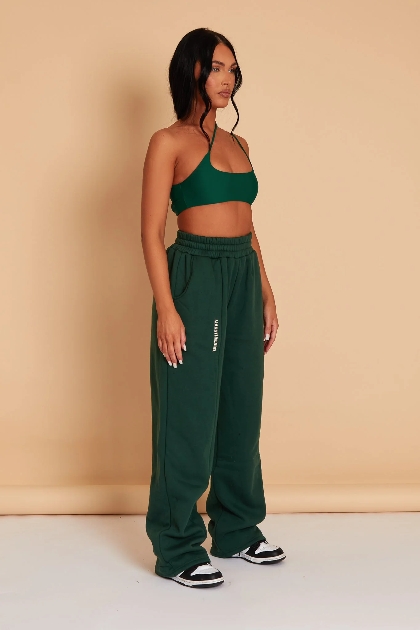 The Essentials Joggers in Forest Green - Image 12