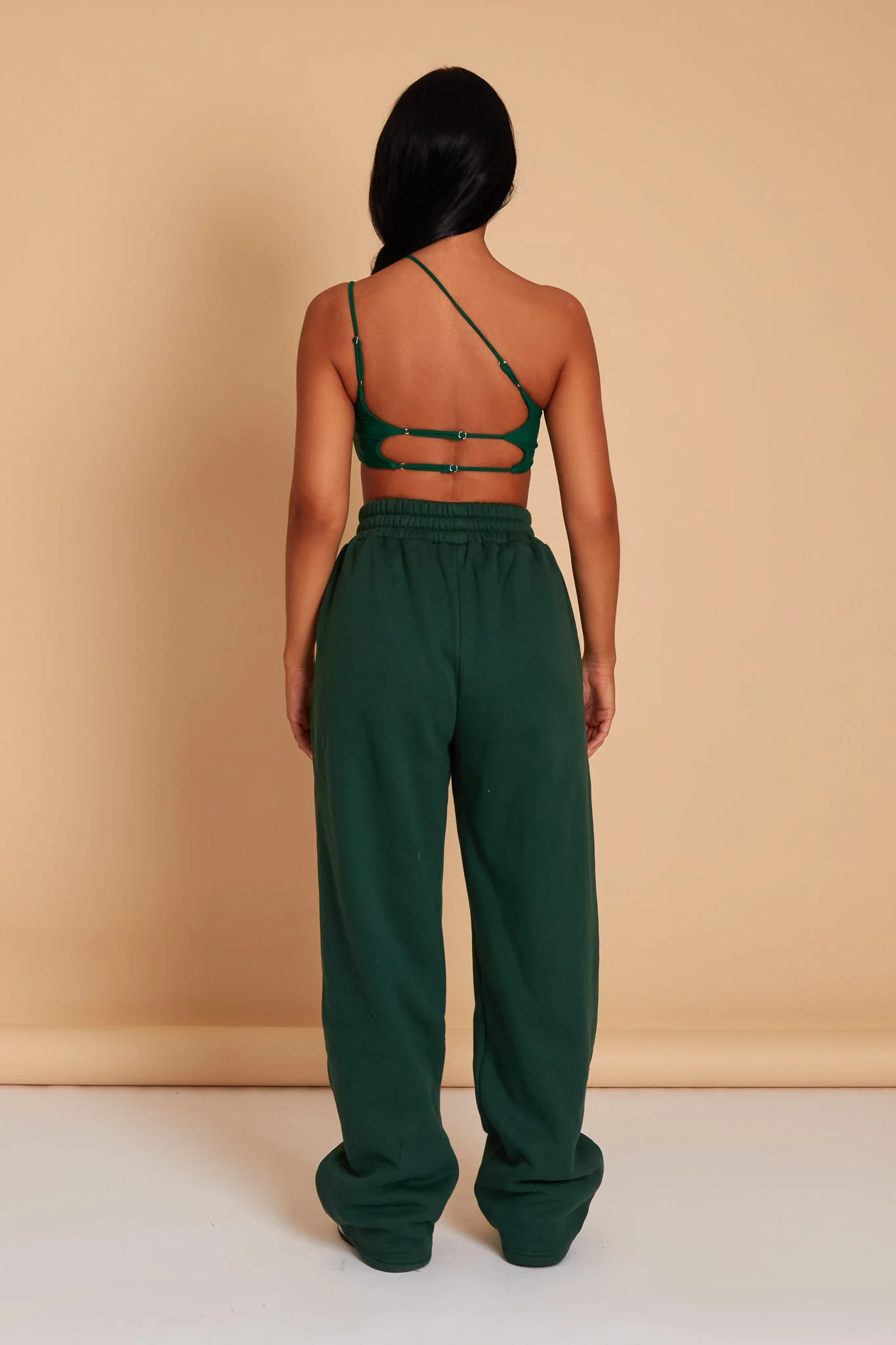 The Essentials Joggers in Forest Green - Image 13