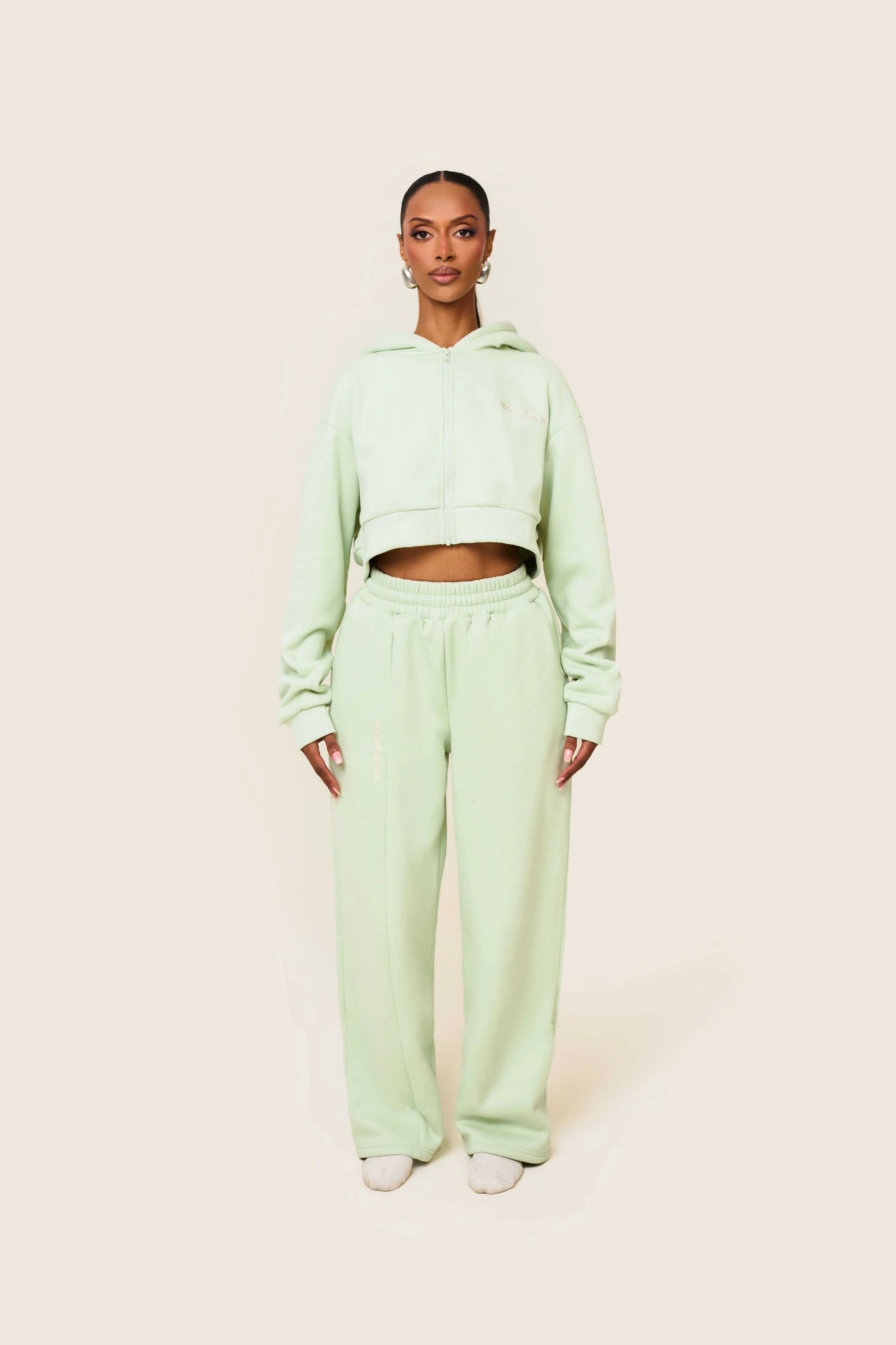 The Essentials Joggers in Sage - Image 2