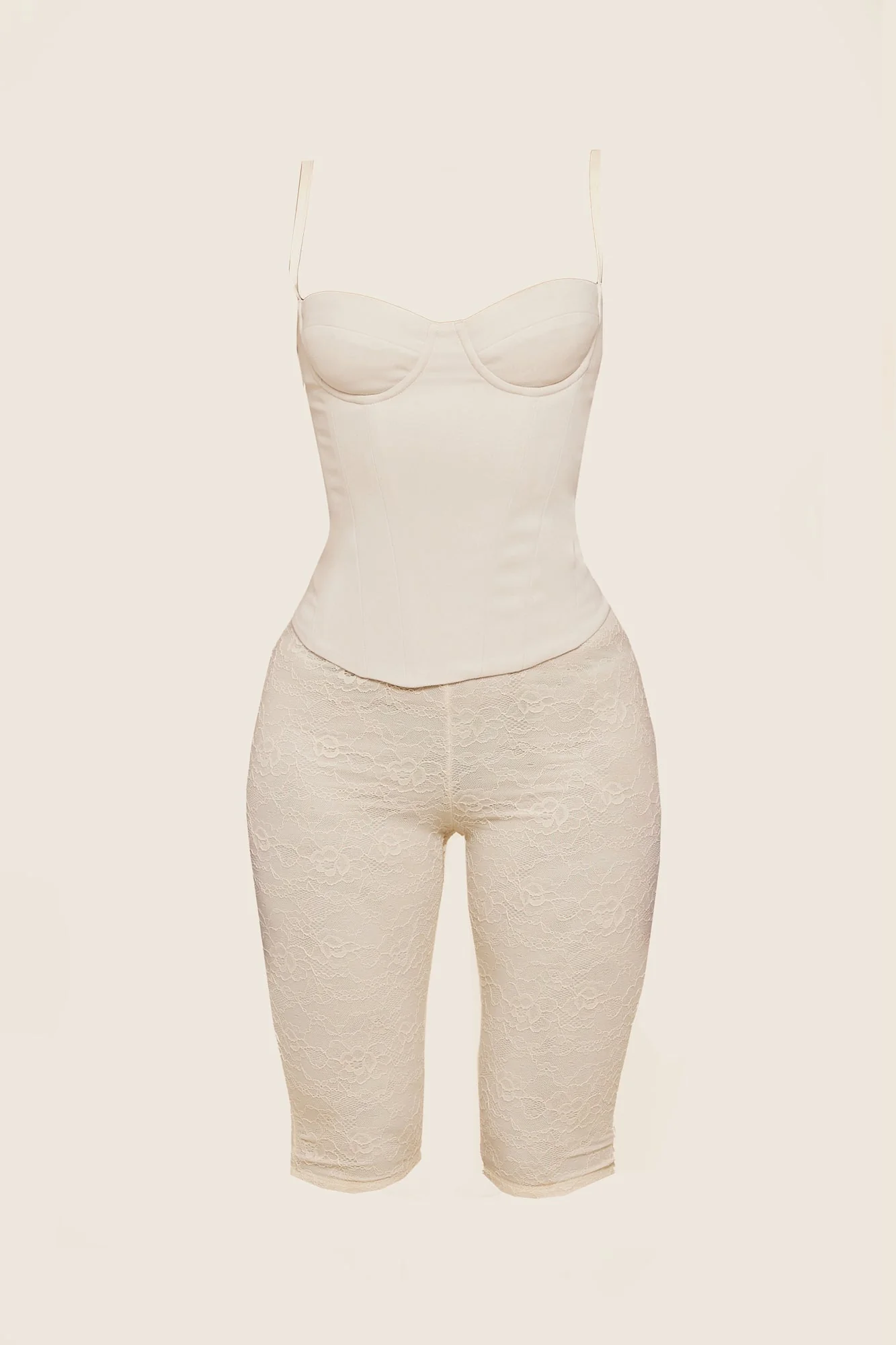 The Everly Corset in Off White - Image 13