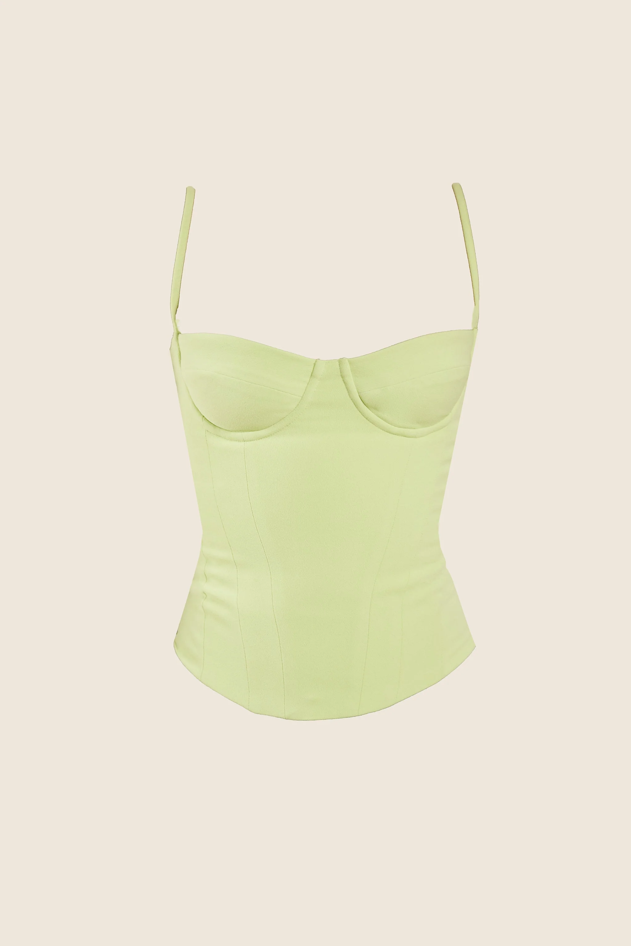 The Everly Corset in Lime Green - Image 6