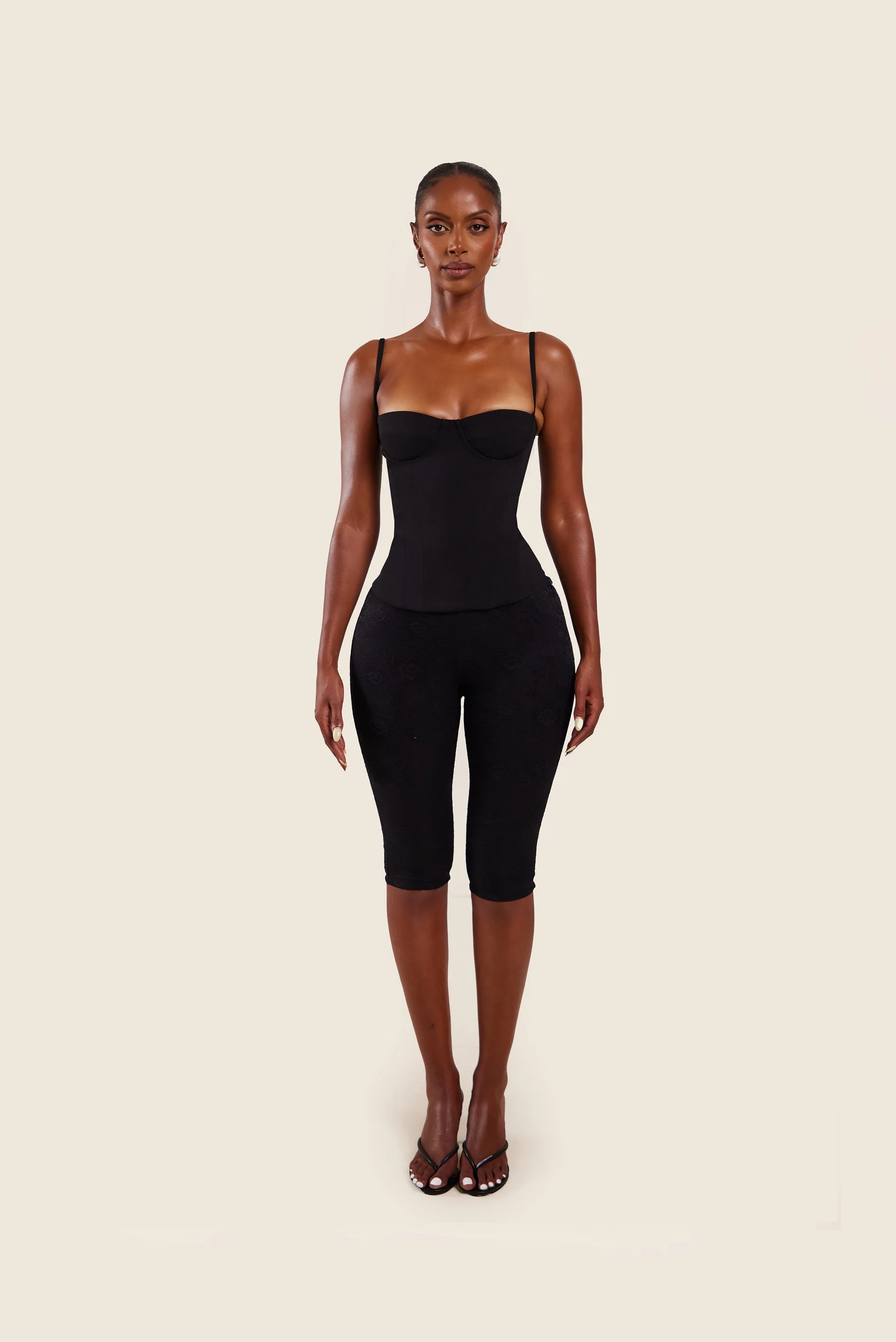 The Everly Corset in Black - Image 3