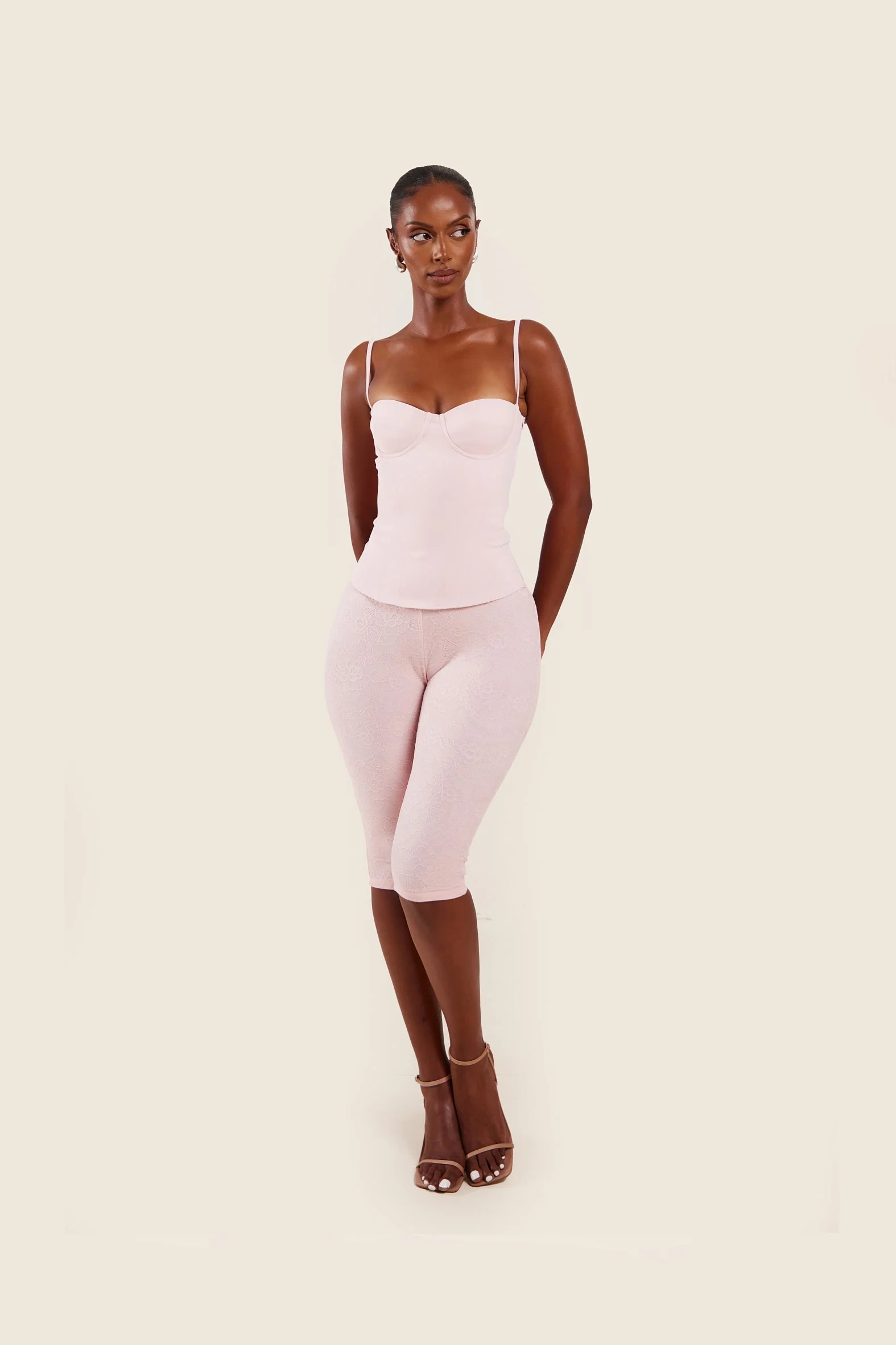 The Everly Corset in Baby Pink - Image 5