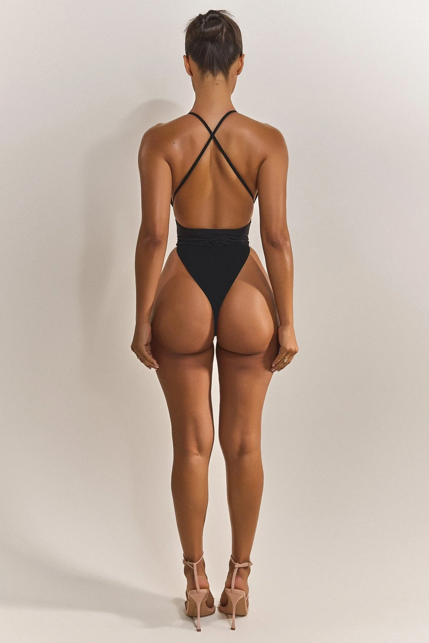 The Fishtail Swim in Black - Image 3