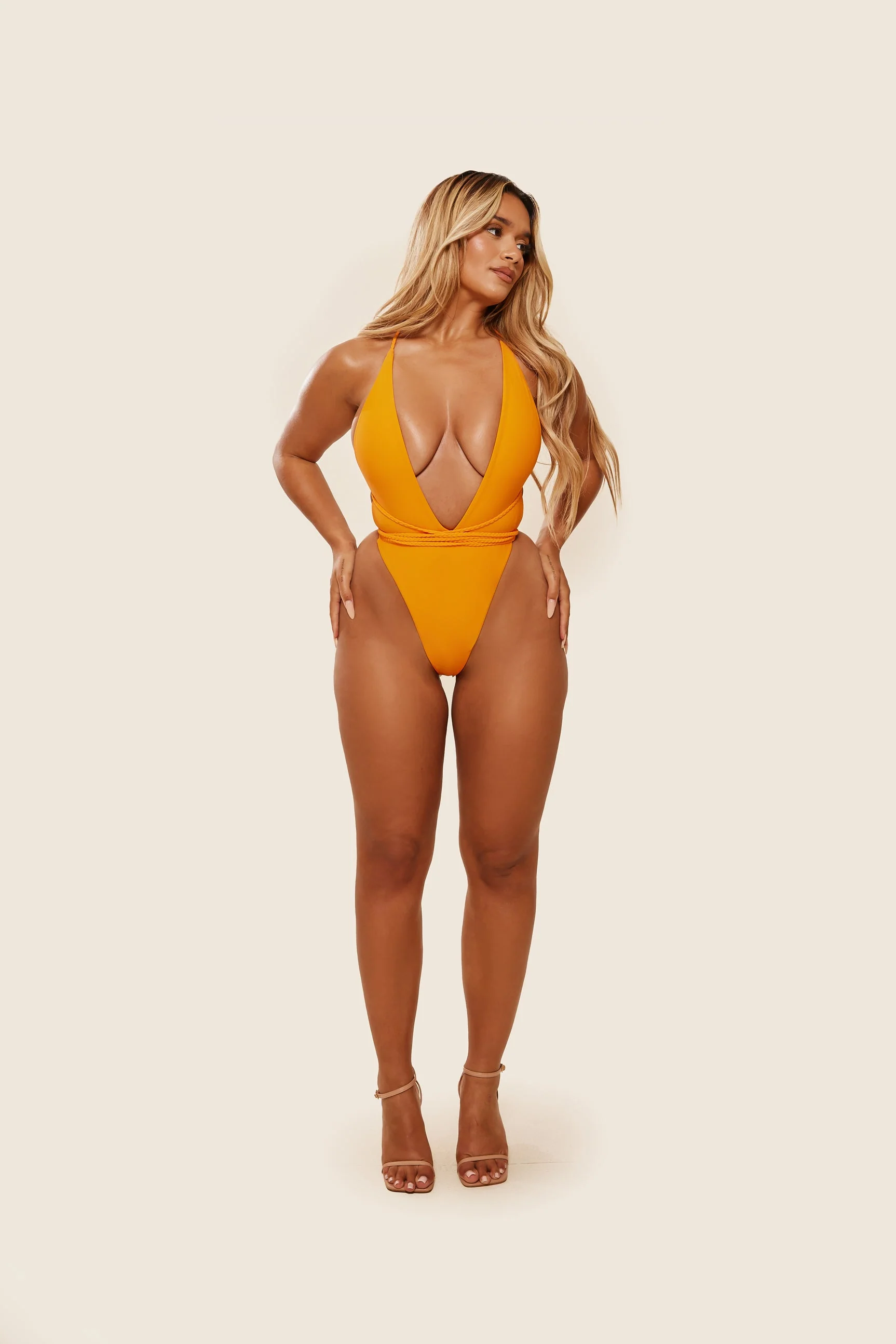 The Fishtail Swim in Orange - Image 4