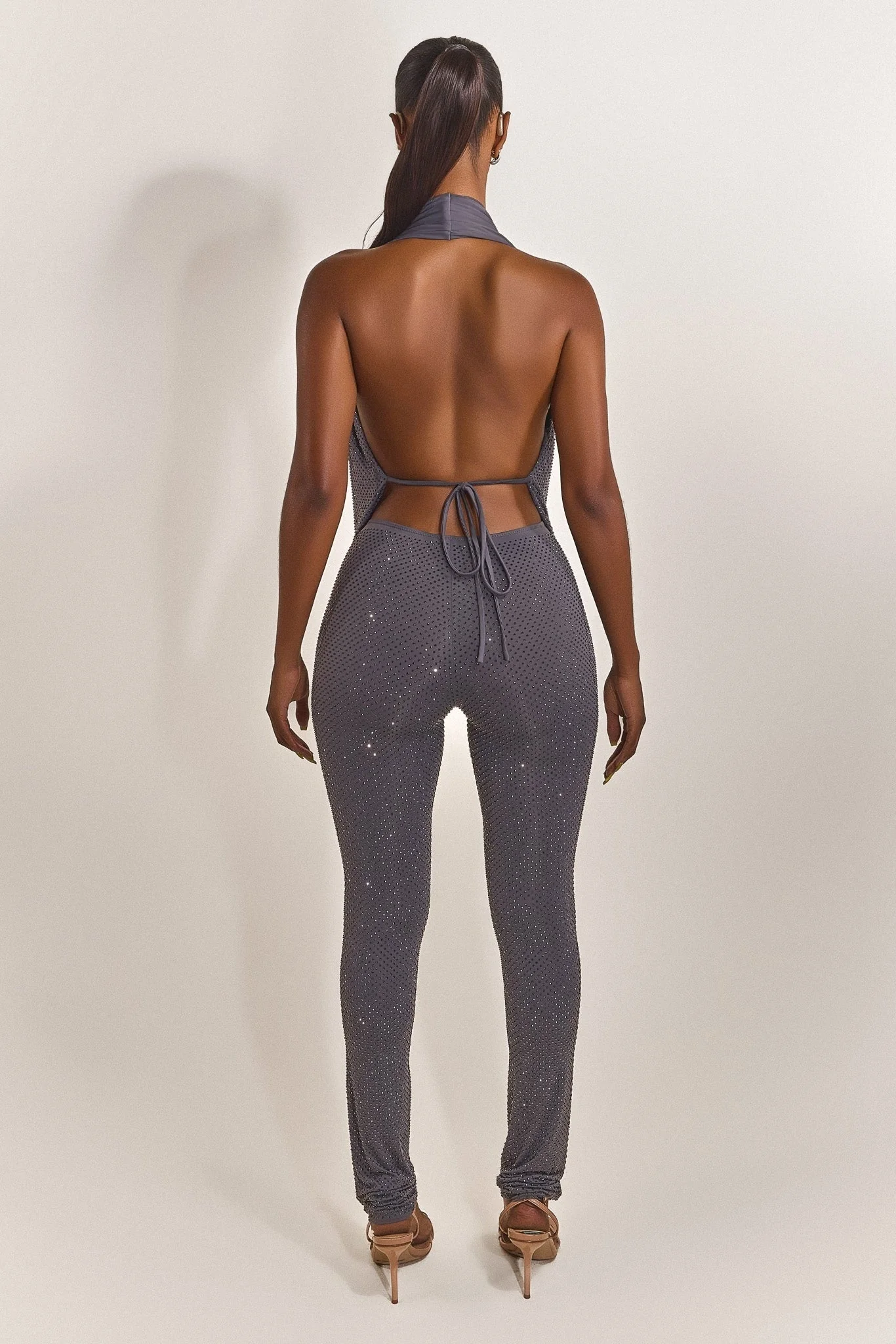 The Leia Trousers in Charcoal Hotfix - Image 3