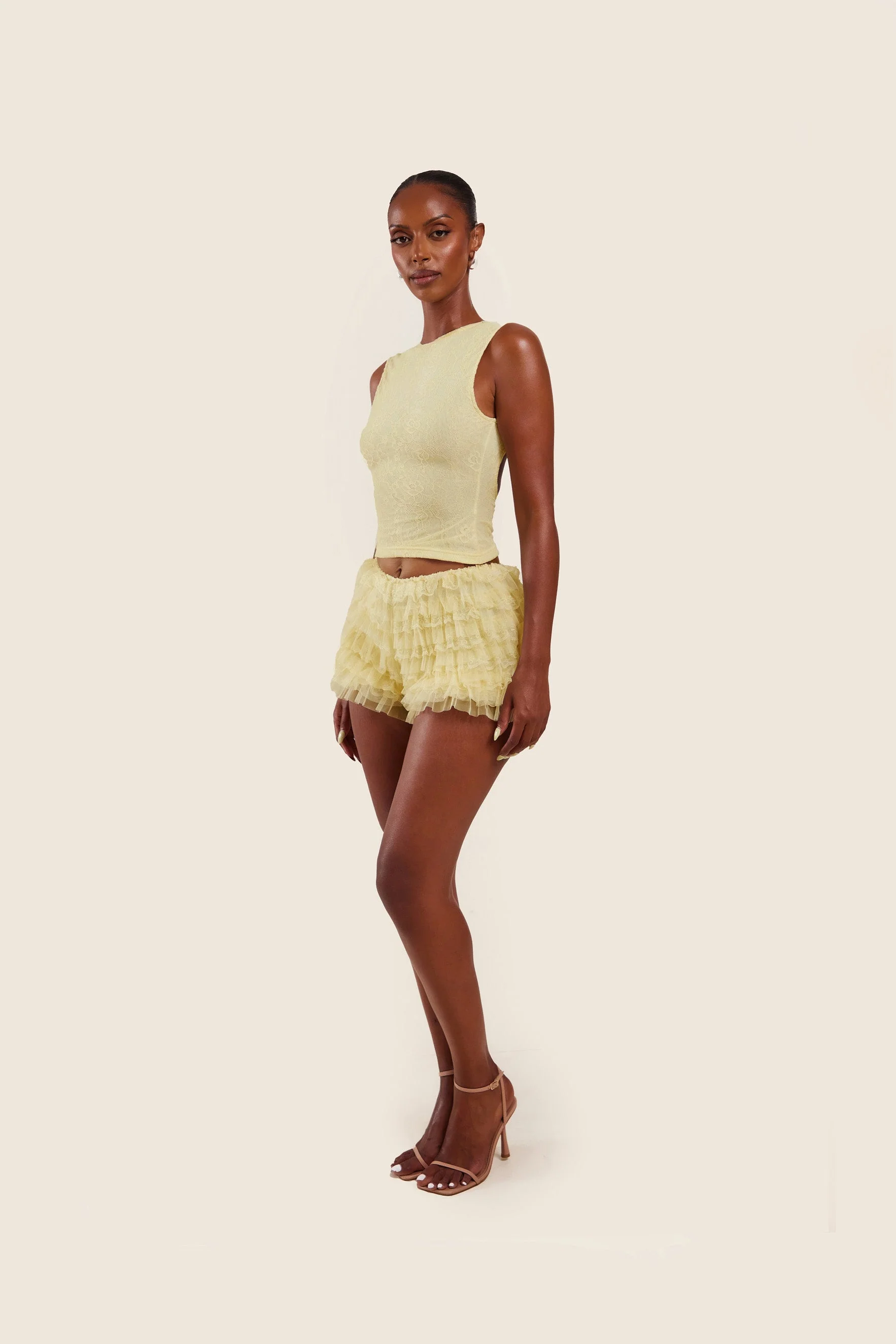 The Jelena Vest in Yellow