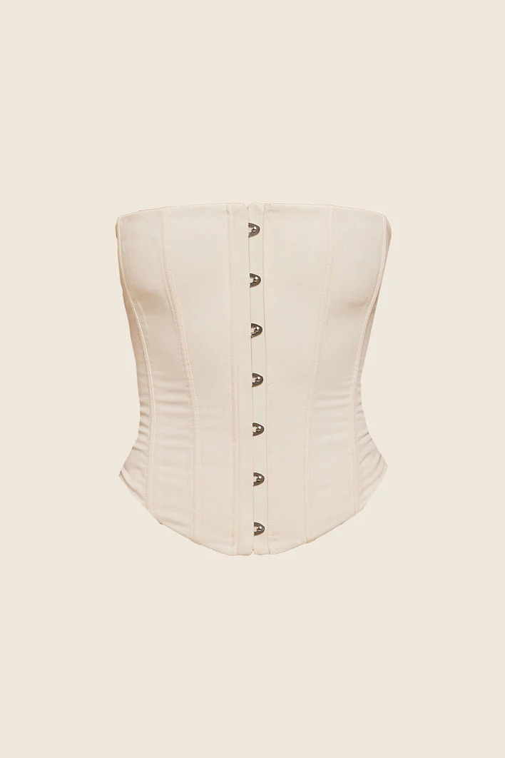 The Kaytee Corset in Off White - Image 5