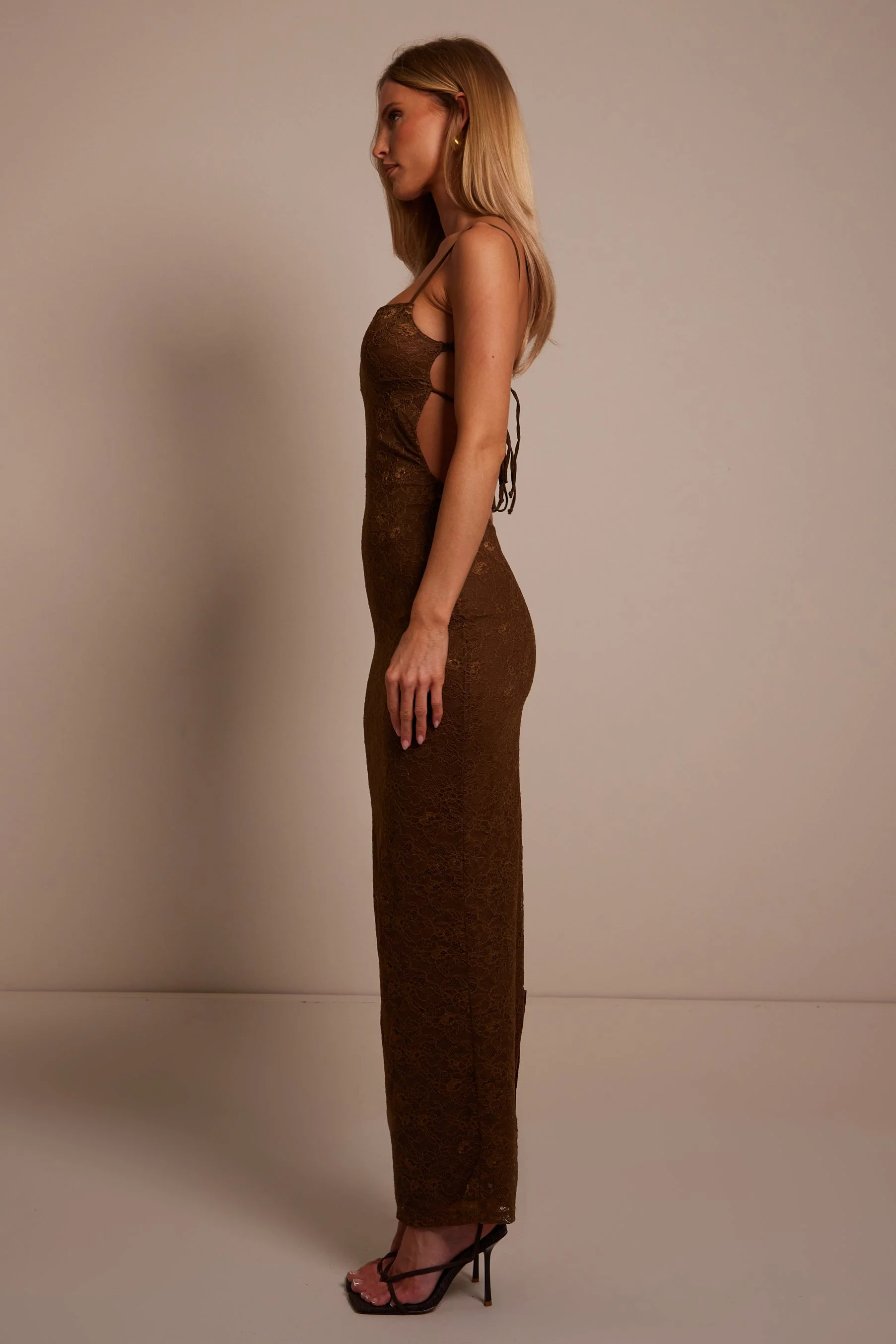 The Rosie Maxi in Chocolate Brown - Image 3