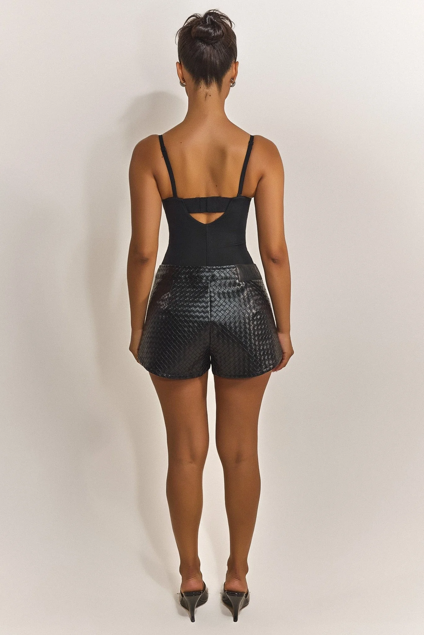 The Faye Shorts in Black - Image 5