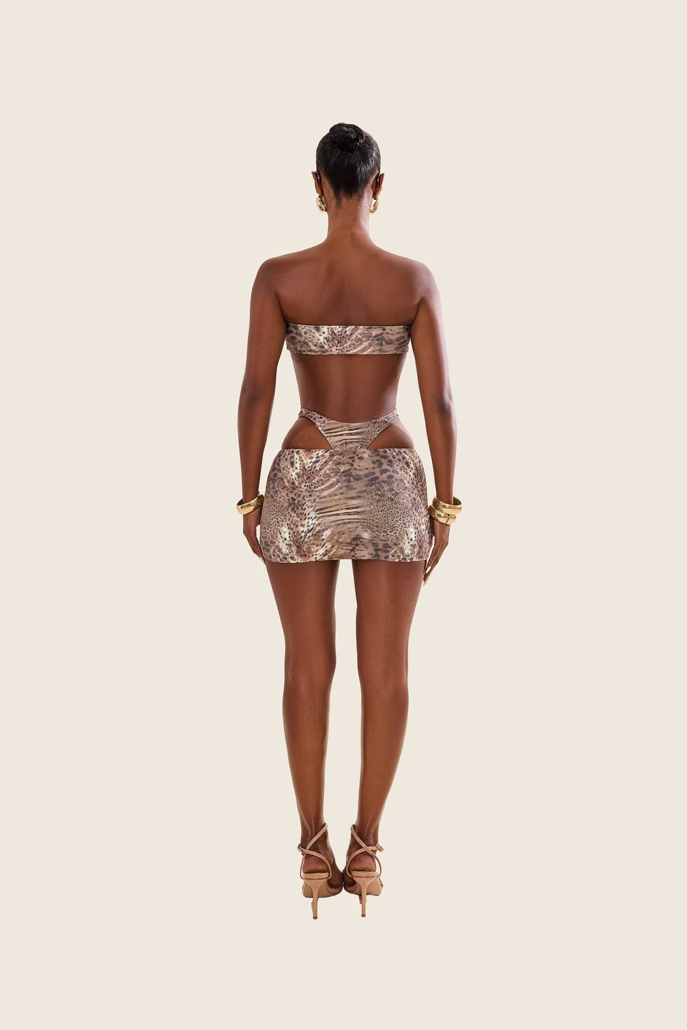 The Sloan Swim Set in Animal Print - Image 4