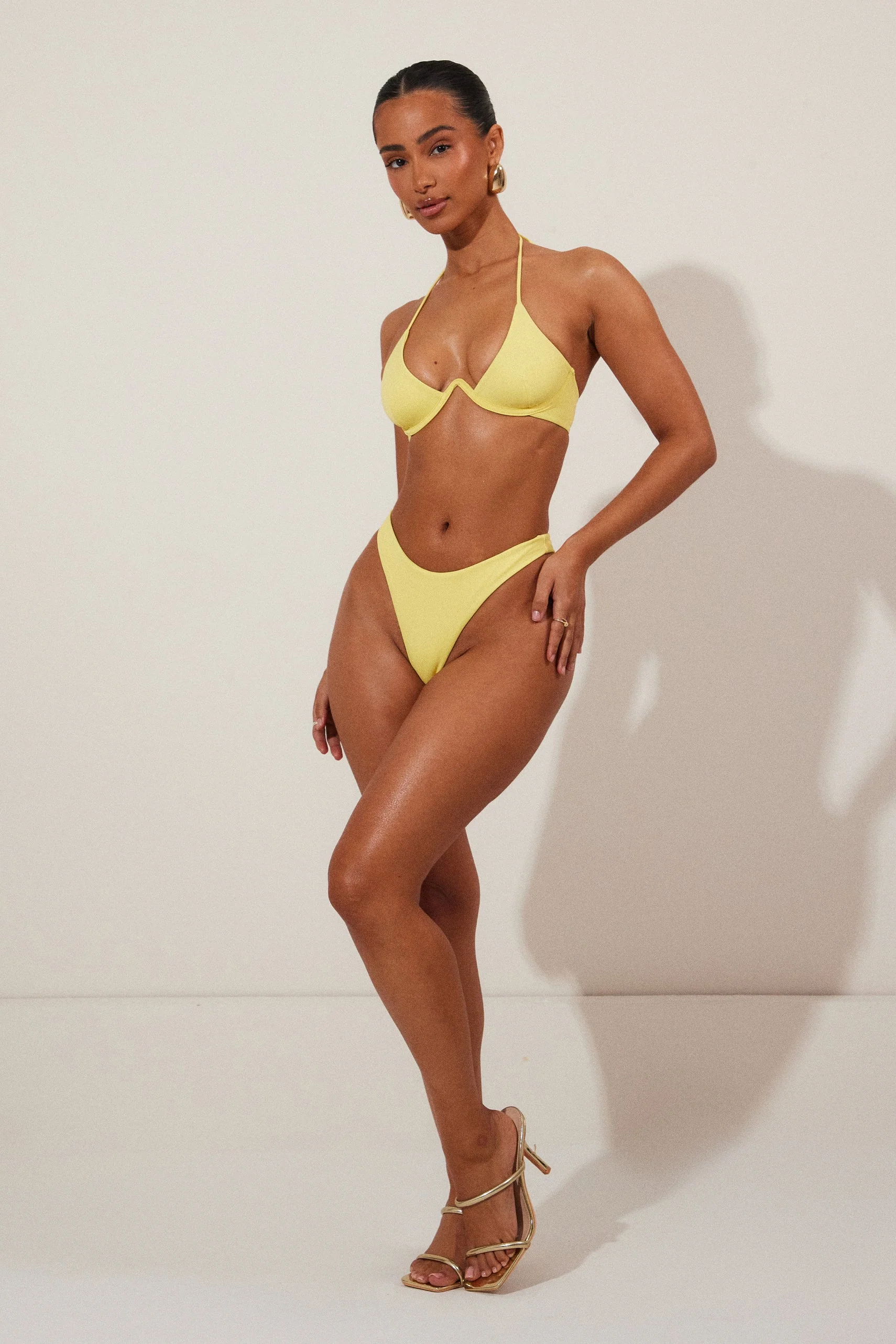 The Palm Set in Yellow - Image 12