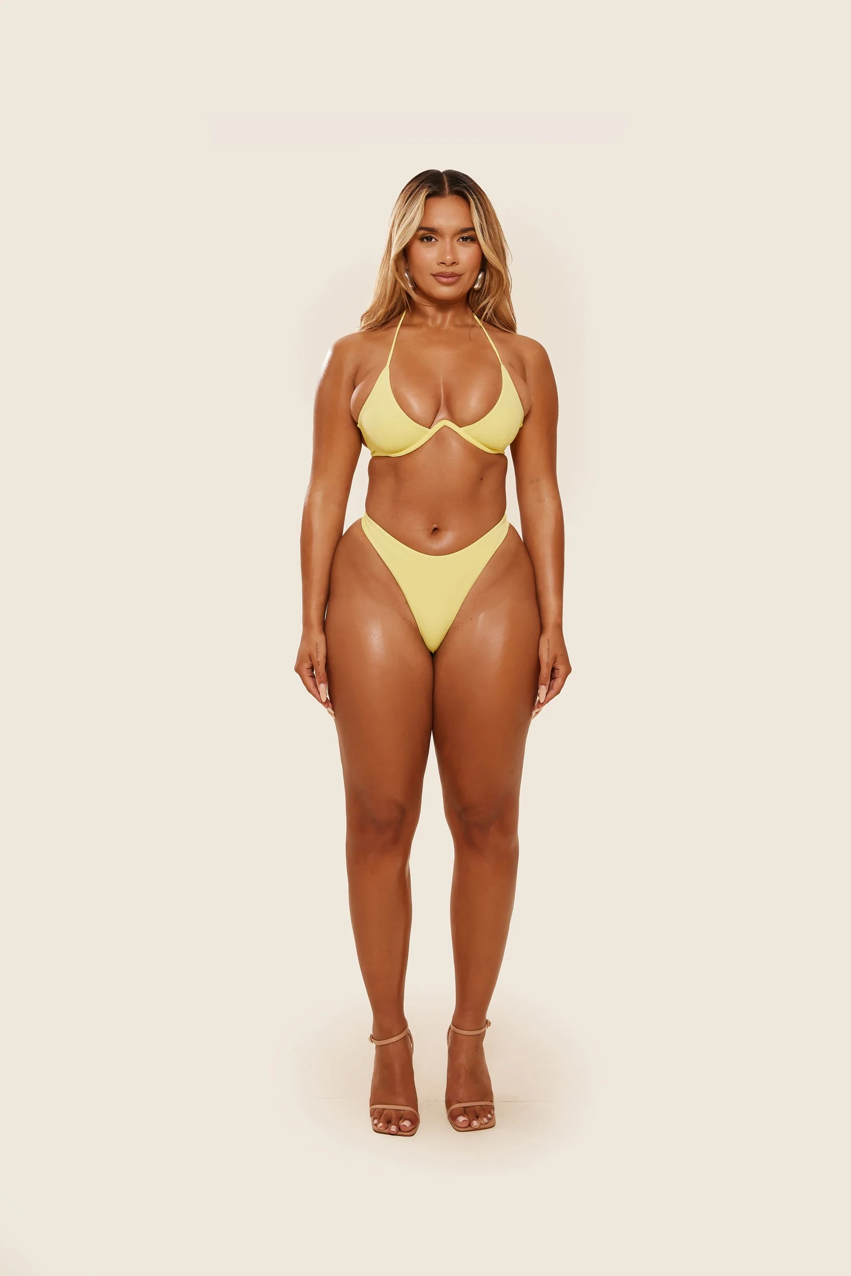 The Palm Set in Yellow - Image 3