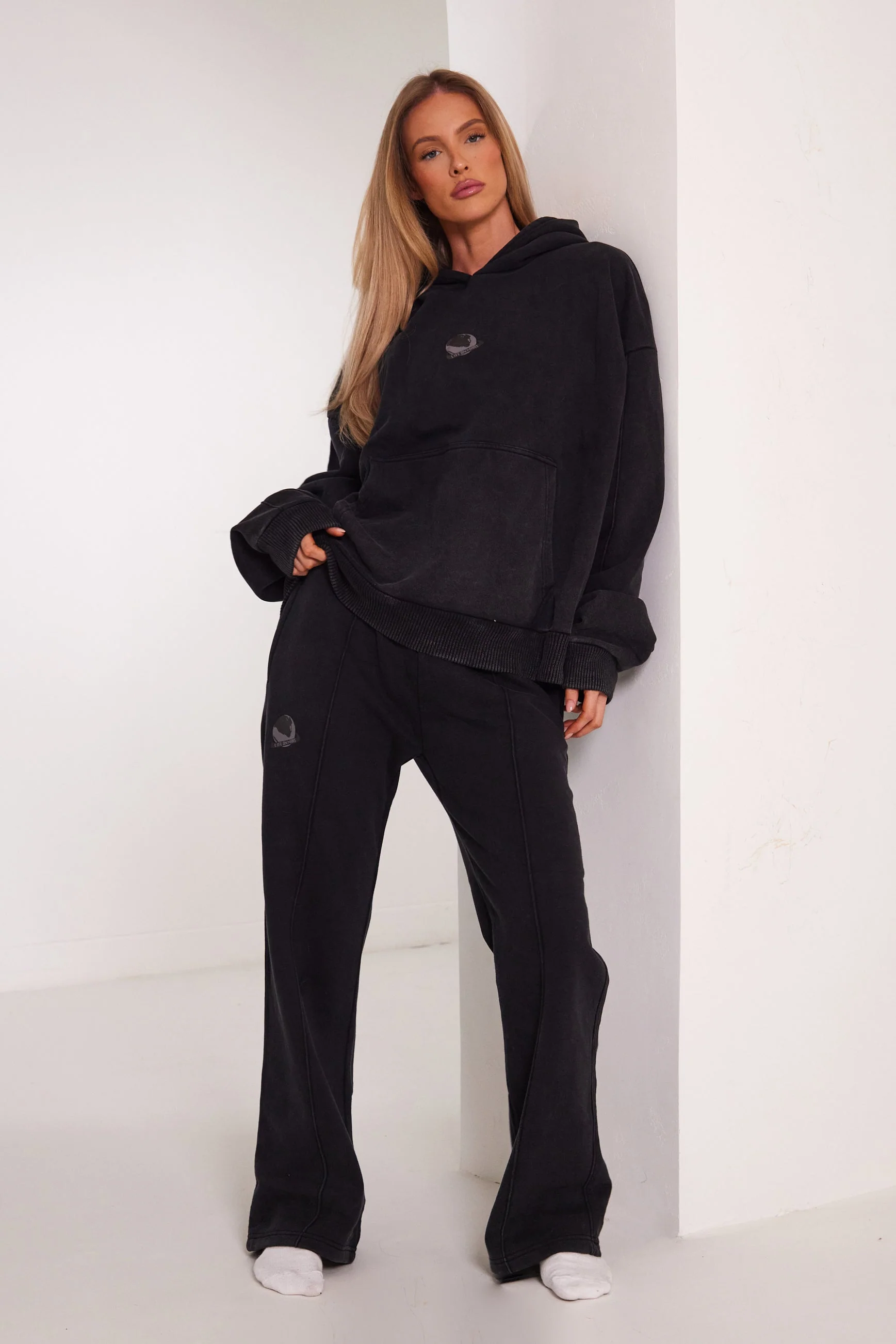Planet Mars Joggers in Charcoal - Image 4