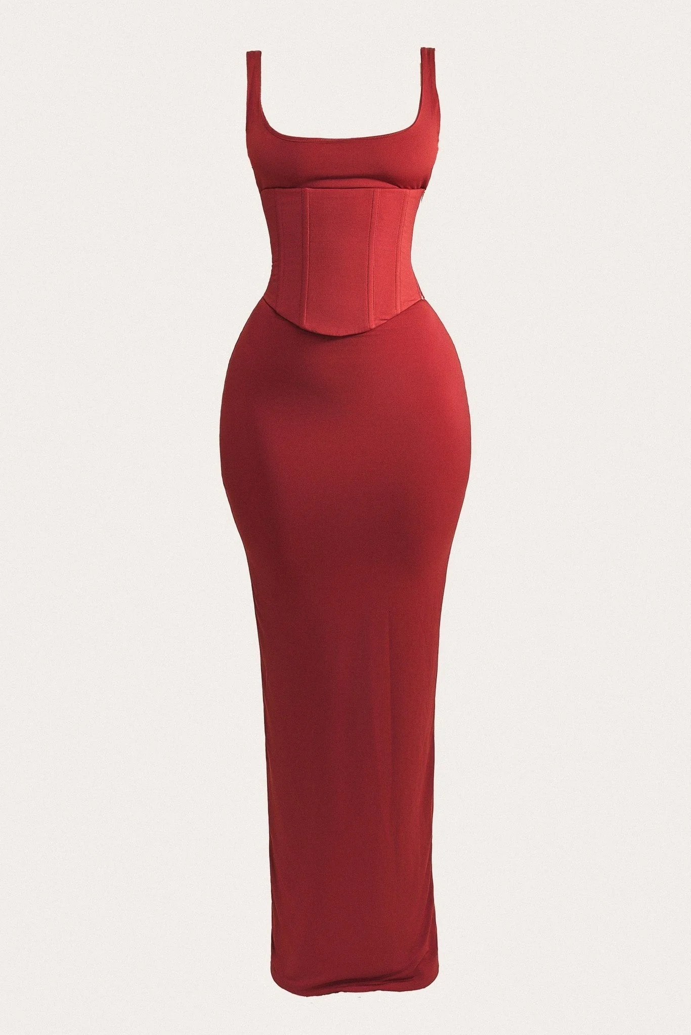 The Sandra Scoop Maxi in Red - Image 7