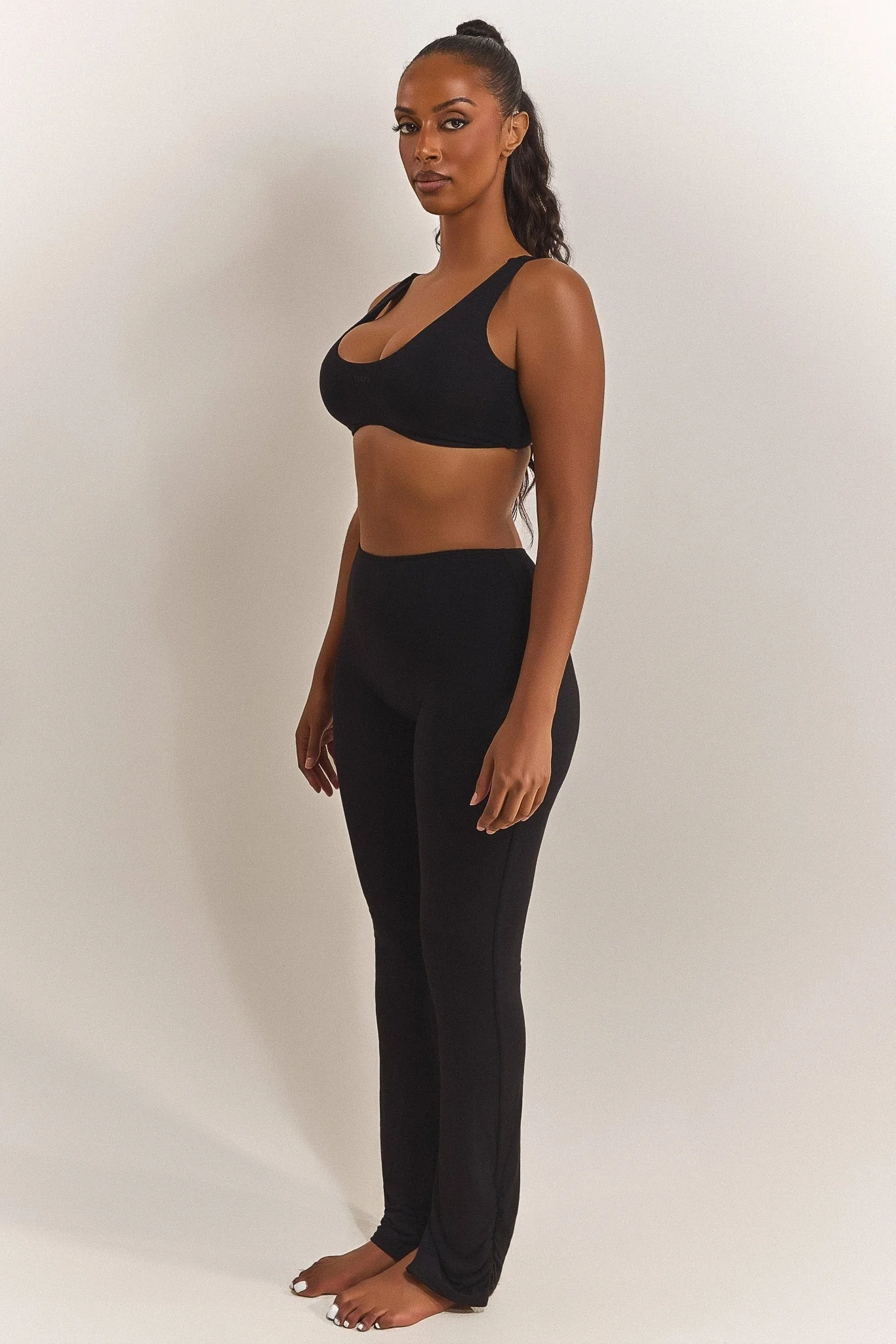 The Scoop Bralet in Black - Image 4
