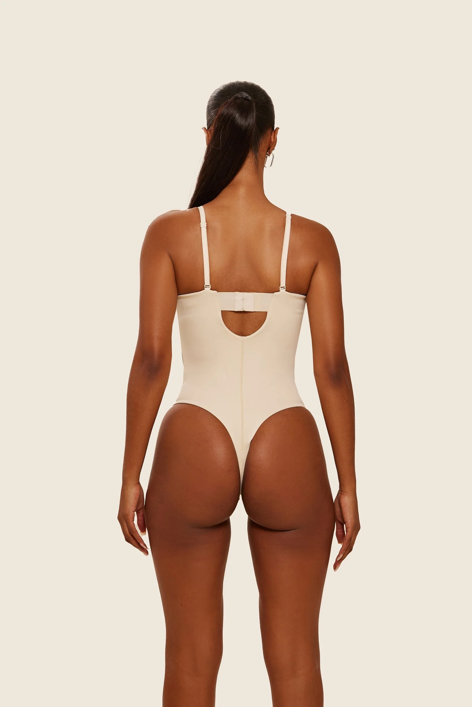 The Sculpt Bodysuit in Stone - Image 16