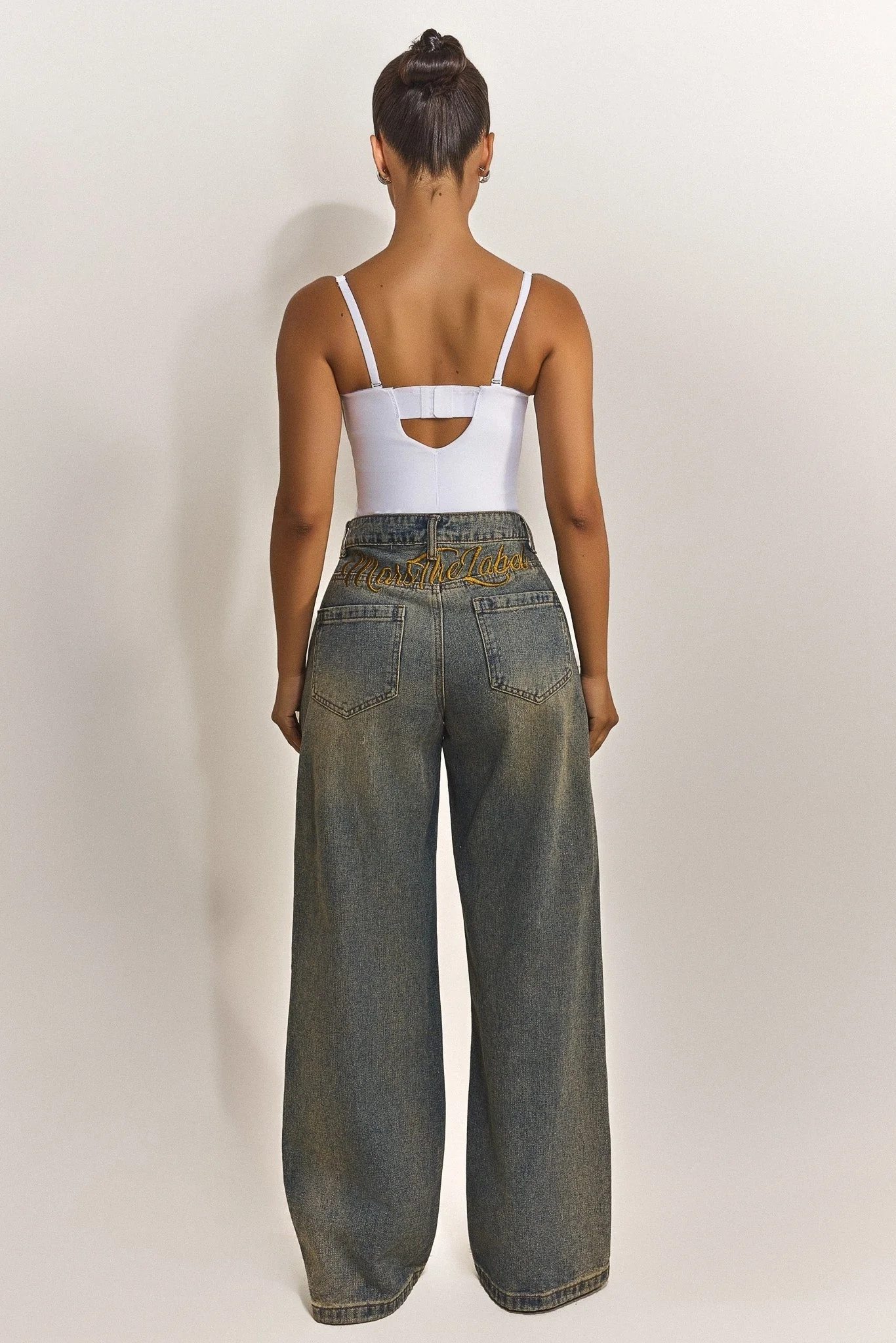 The Sculpt Bodysuit in White - Image 6