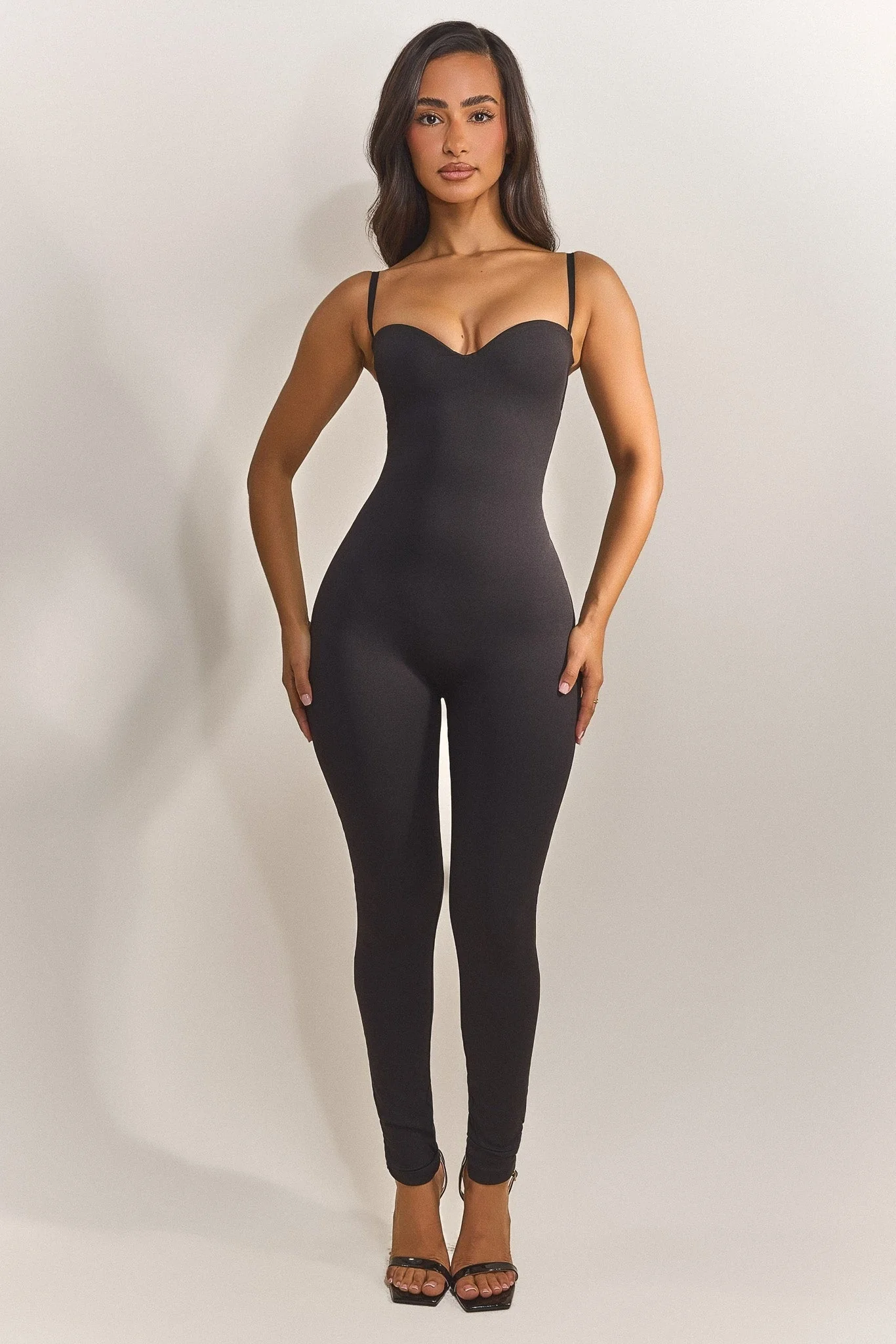The Sculpt Jumpsuit in Black - Image 7