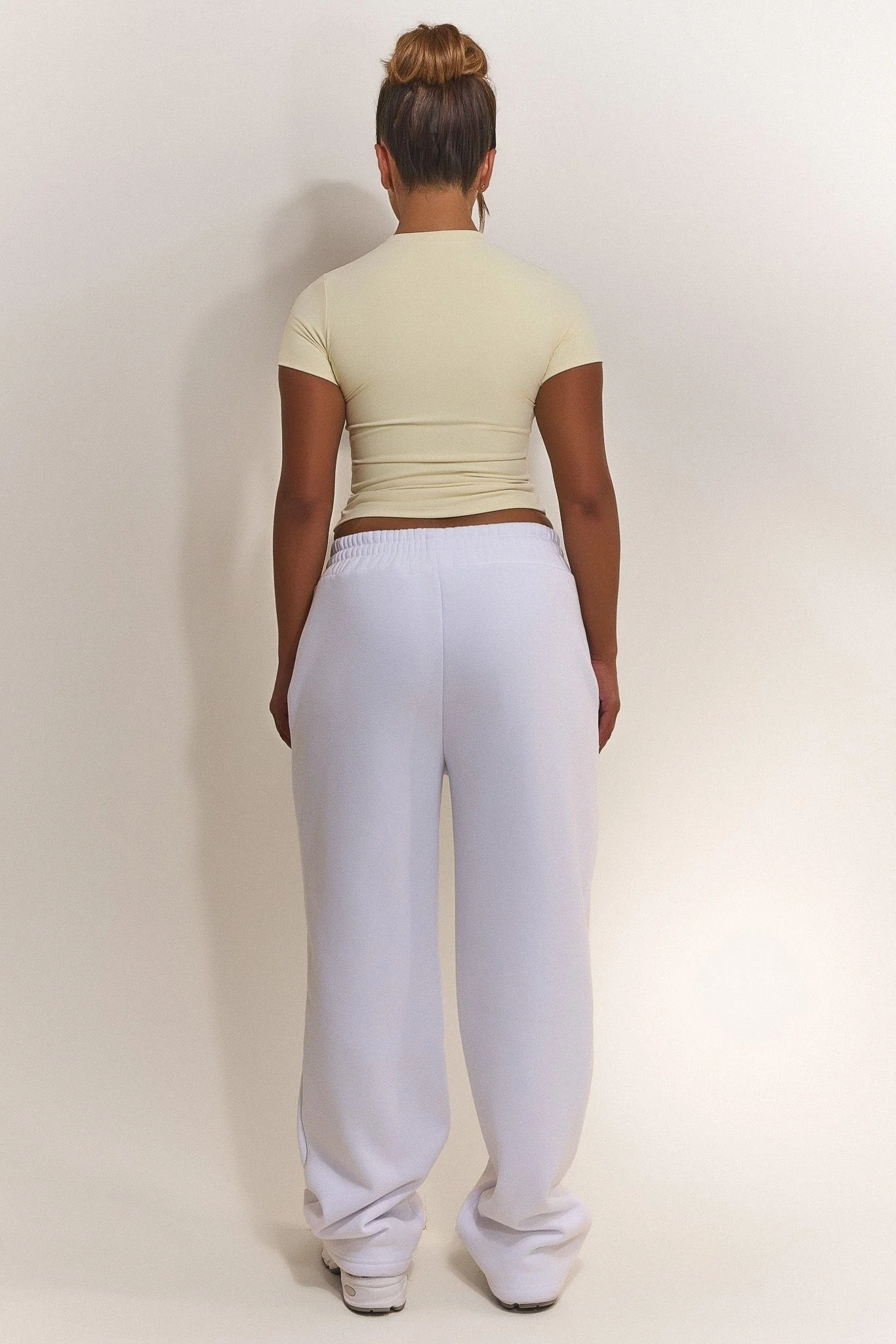 The Sculpt Short Sleeve Top in Yellow - Image 4