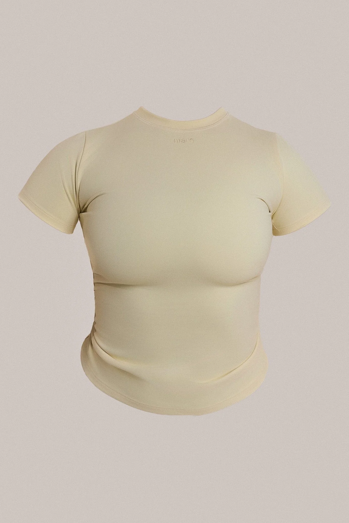 The Sculpt Short Sleeve Top in Yellow - Image 6