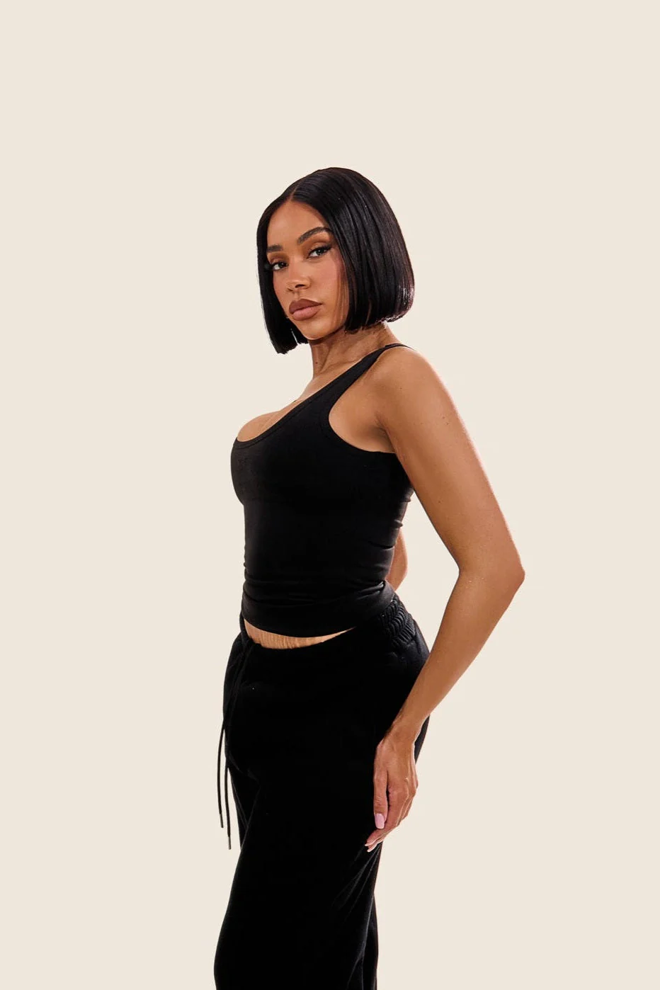 The Sculpt Vest in Black - Image 7